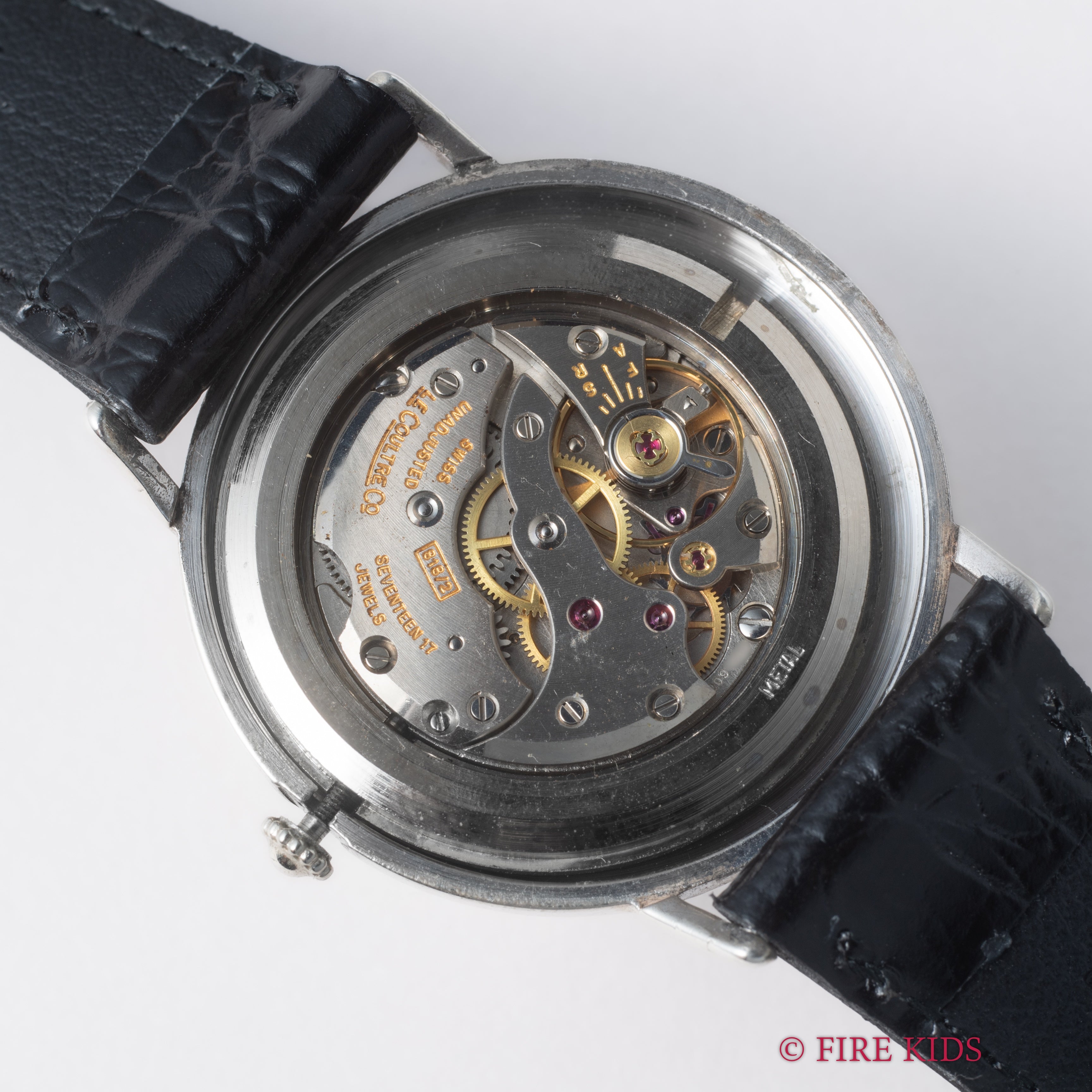 ジャガー・ルクルト ボーグ 銀無垢ケース ドレスウォッチ 1970年代製 手巻 Cal.818/2 箱付き