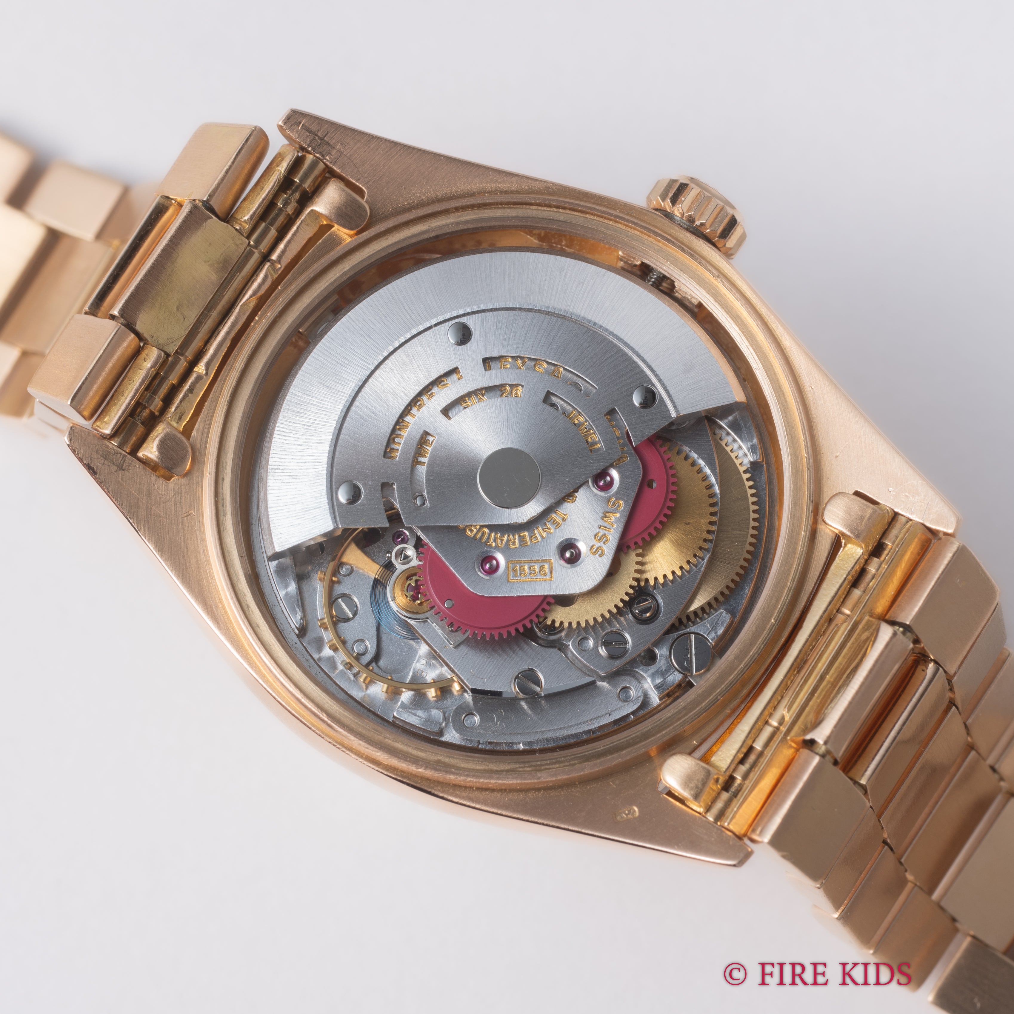 ロレックス 18金無垢ピンクゴールド デイデイト Ref.1803 1967年製 純正18KPGブレス