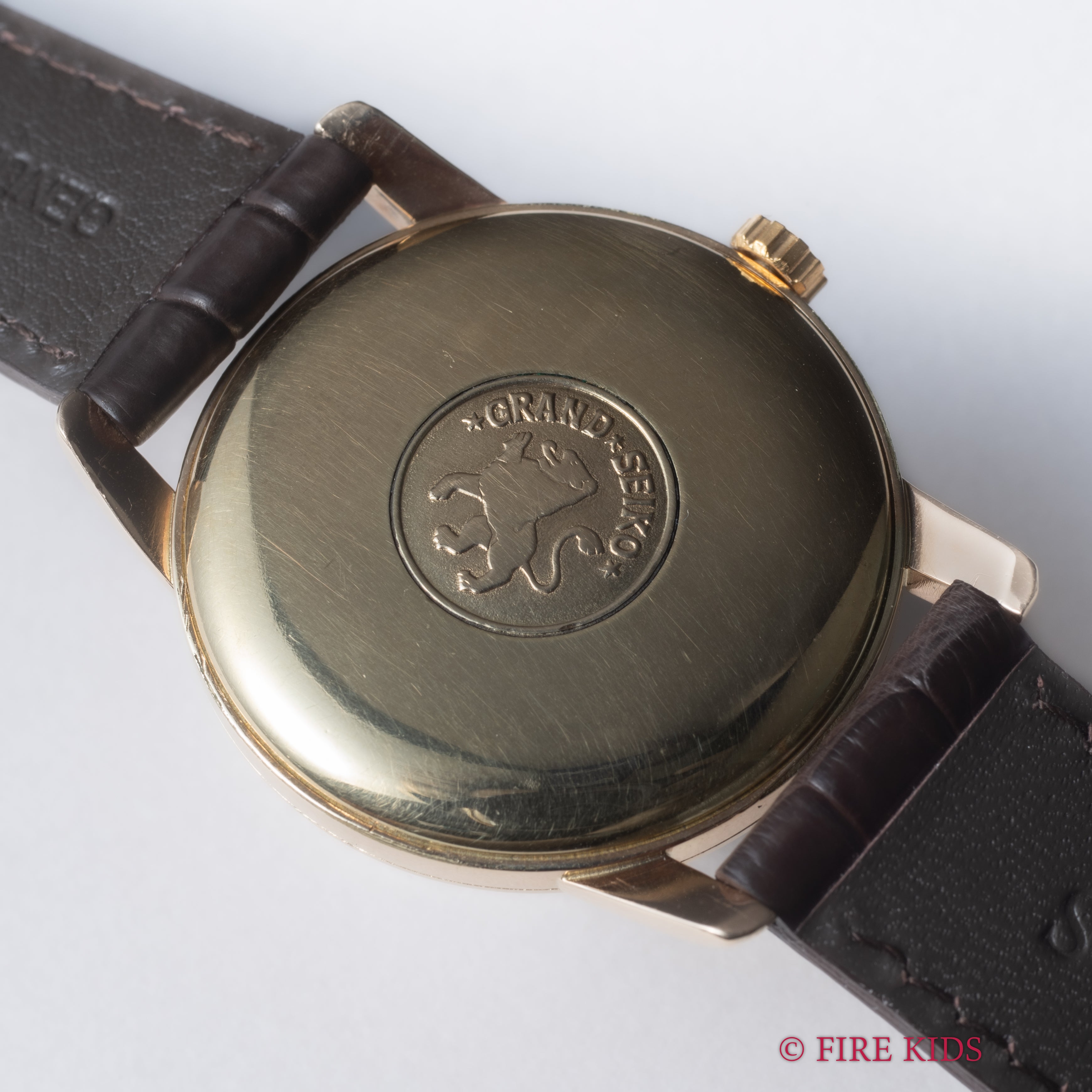 グランドセイコー ファーストモデル 歩度証明書 箱 尾錠 タグ付 1963年製 アップライト文字盤 Ref.J14070GS