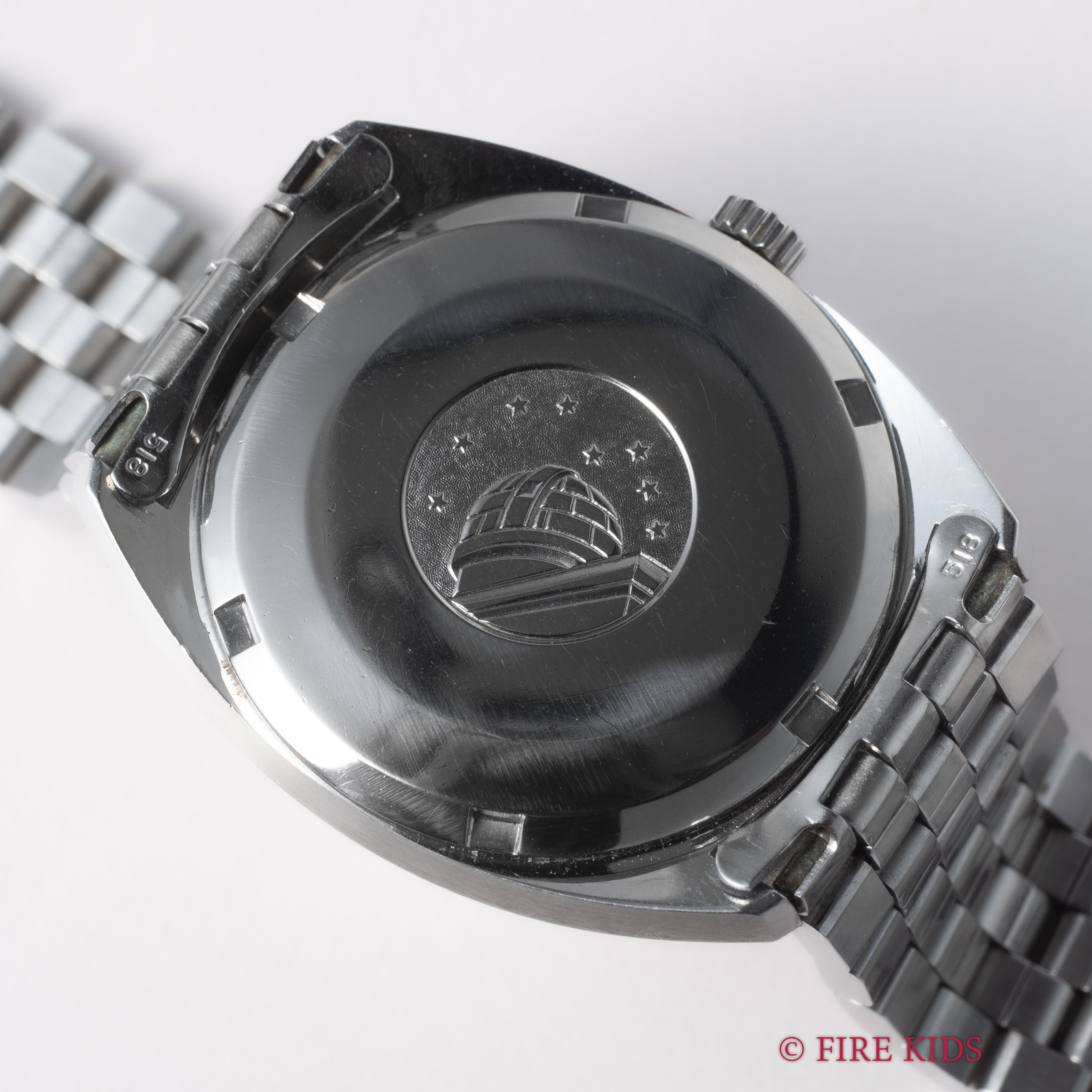 オメガ コンステレーション ジェンタ グレーダイヤル 1969年製 純正ブレス付き 自動巻クロノメーター