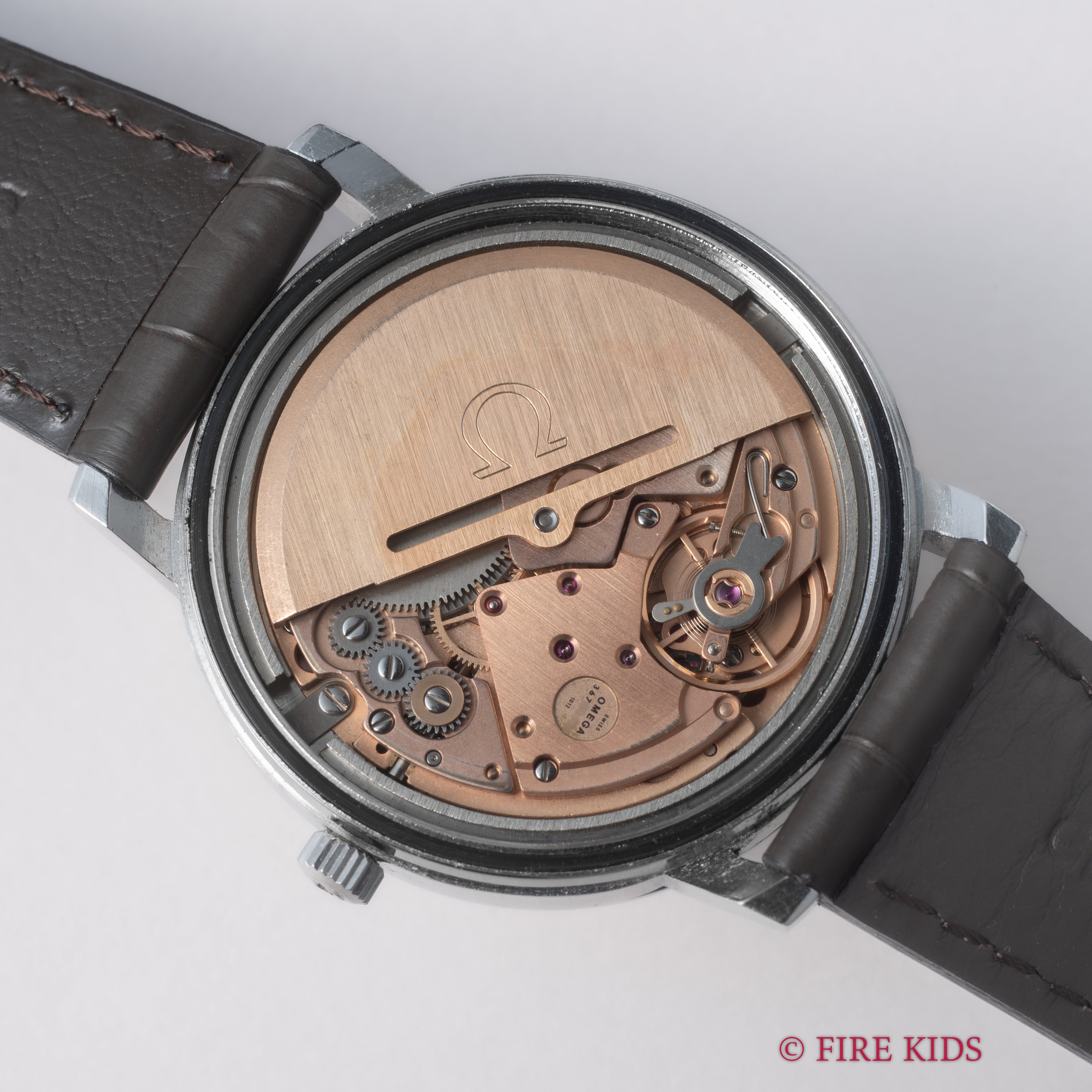 オメガ デヴィル 1973年製 ラウンド ハイビート自動巻き ノンデイト Ref.ST167.754 Cal.1012