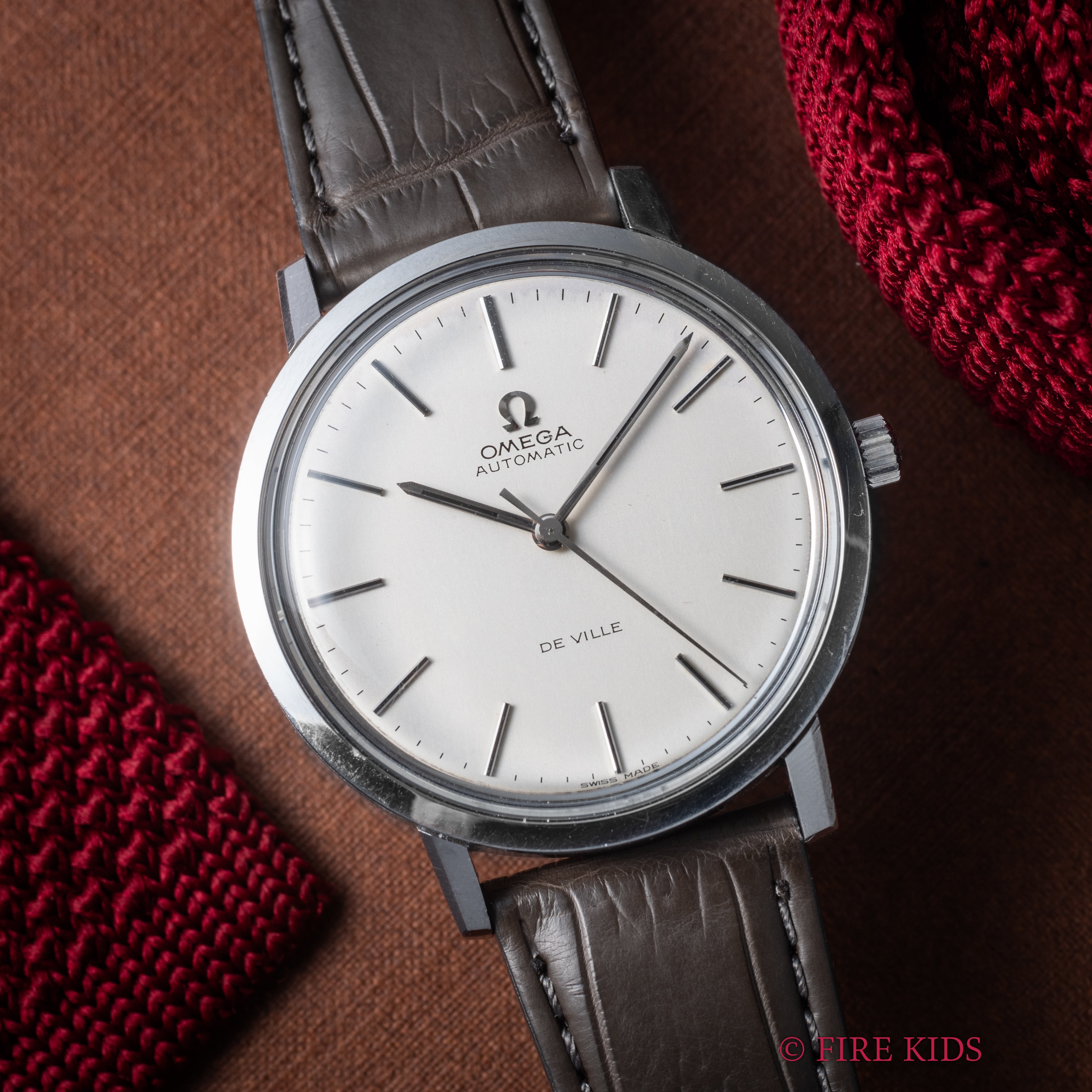 オメガ デヴィル 1973年製 ラウンド ハイビート自動巻き ノンデイト Ref.ST167.754 Cal.1012