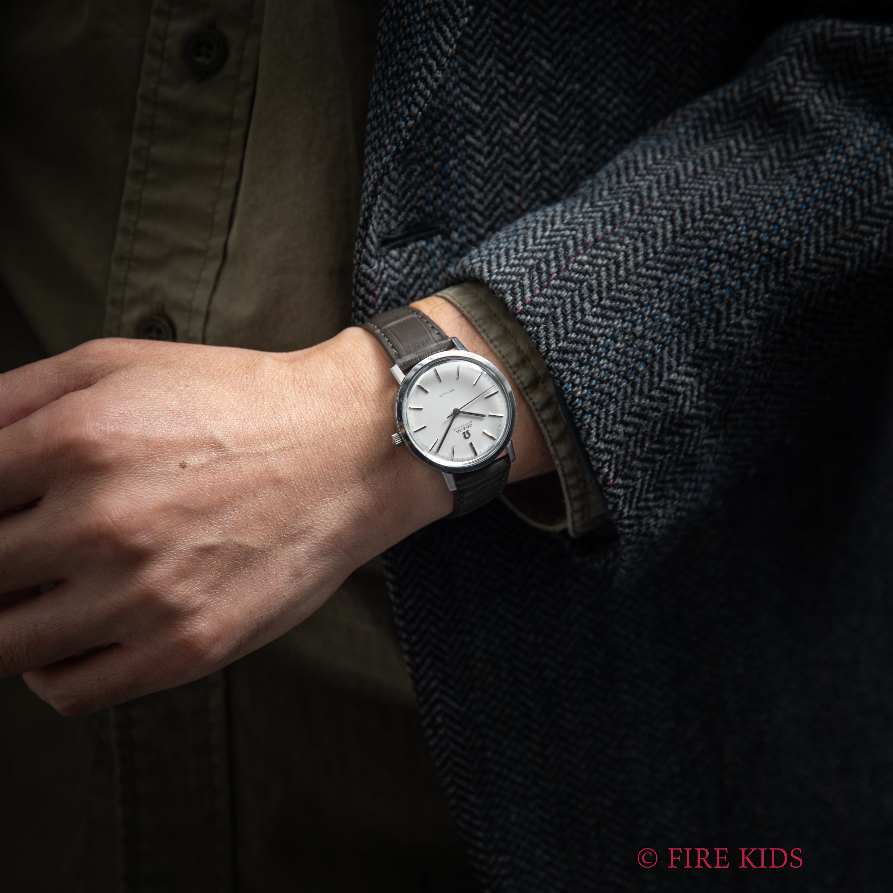 オメガ デヴィル 1973年製 ラウンド ハイビート自動巻き ノンデイト Ref.ST167.754 Cal.1012