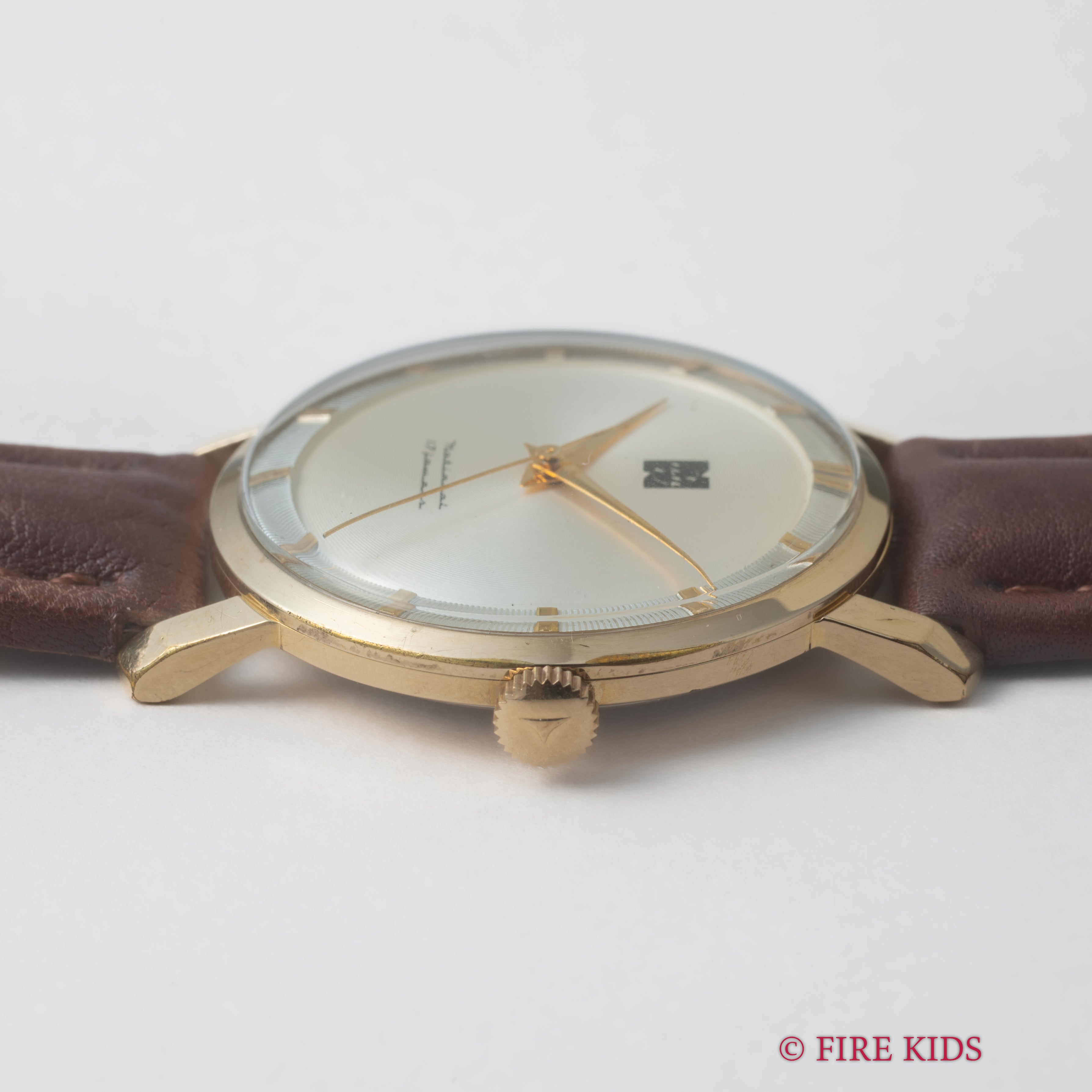 タカノ 1950年代製 ラウンド TGPケース ナショナル 企業物 手巻き