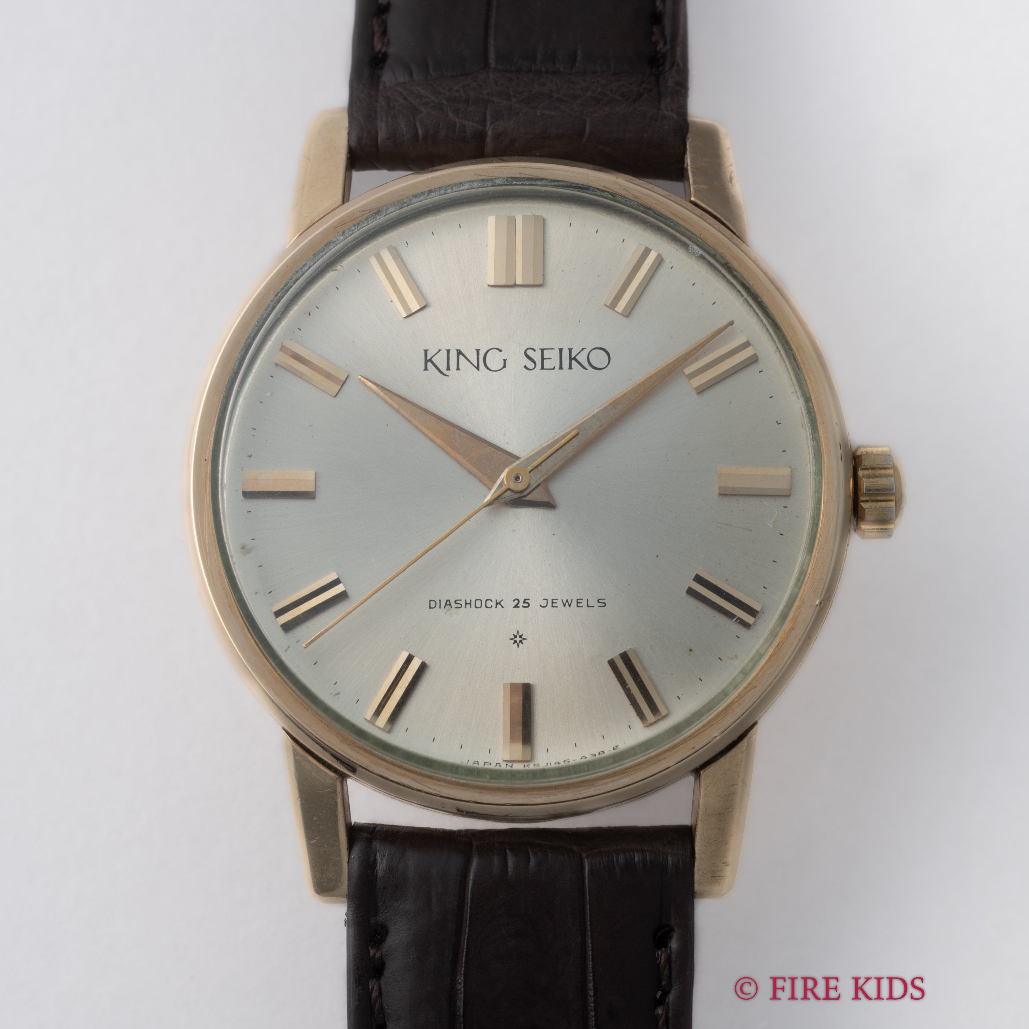 キングセイコーファーストモデル 1961年製 金張り Ref. J14102E KS SDダイヤル