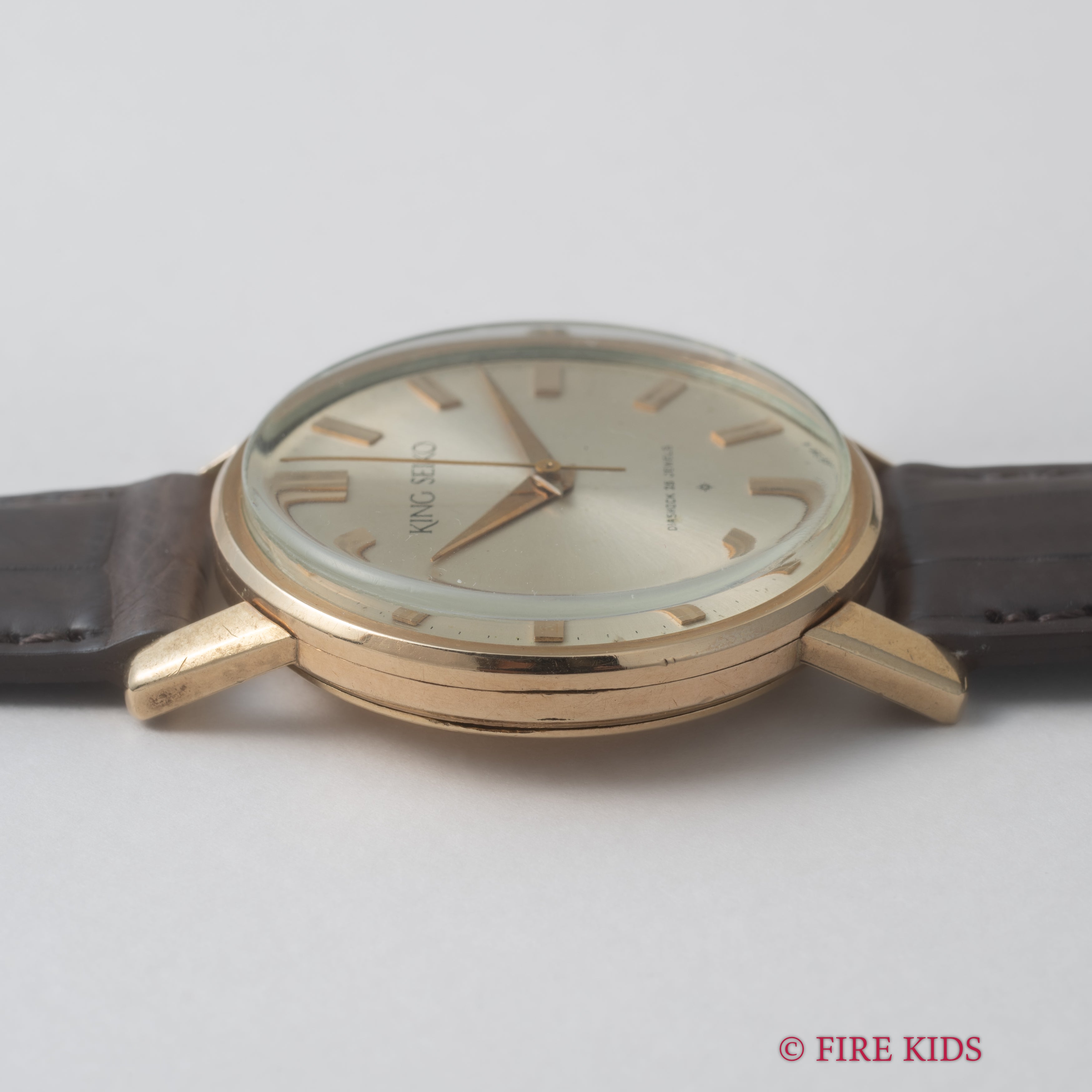 キングセイコーファーストモデル 1961年製 金張り Ref. J14102E KS SDダイヤル