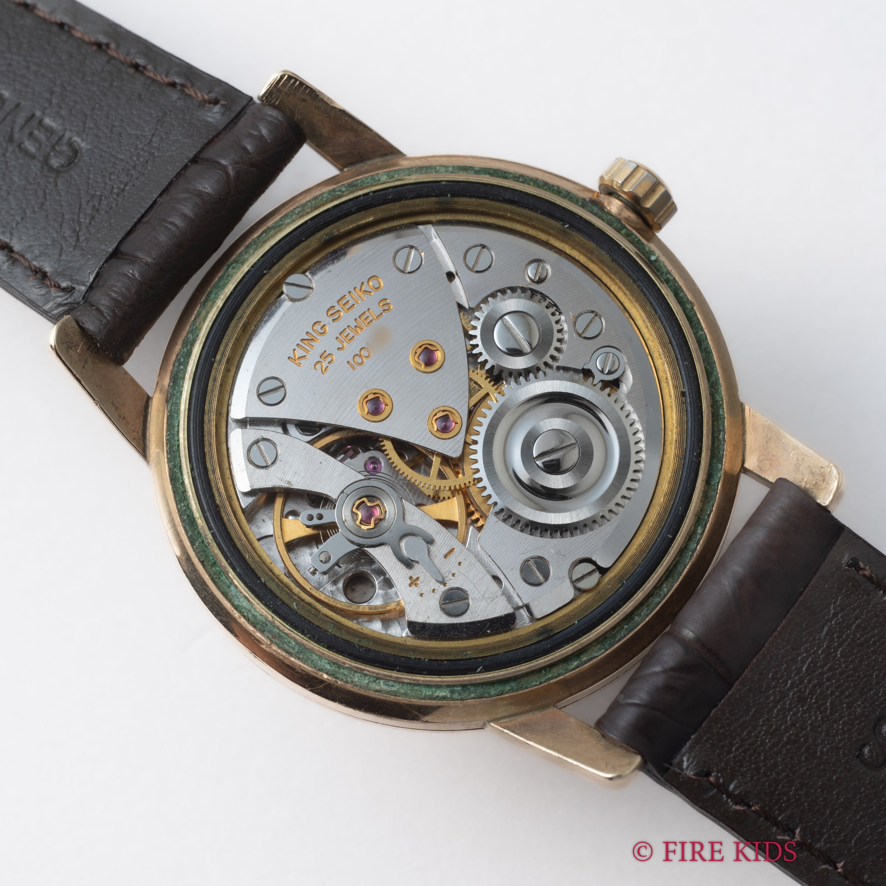 キングセイコーファーストモデル 1961年製 金張り Ref. J14102E KS SDダイヤル