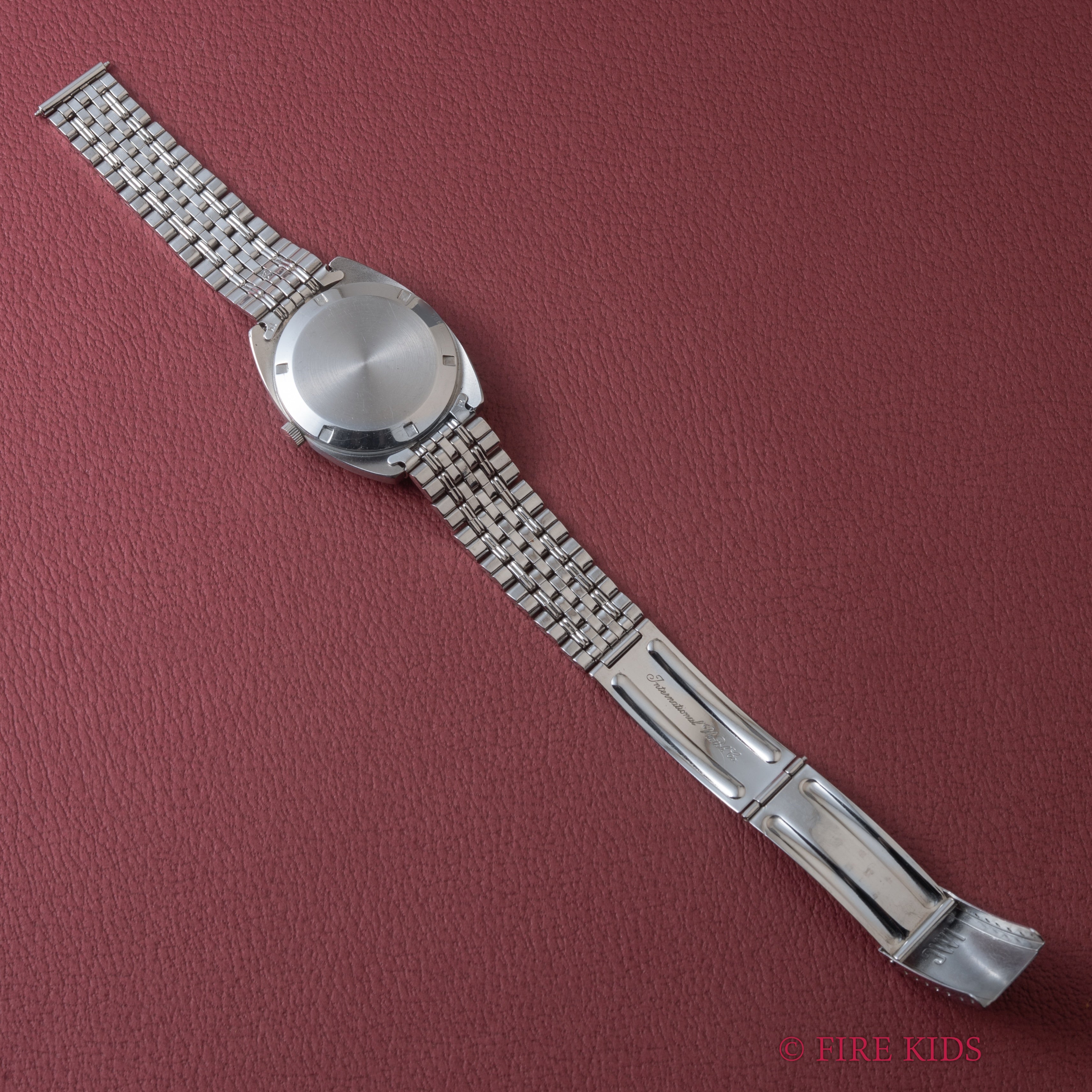 IWC 1971年製 オートマチック 純正ゲイフレアーブレス付き Cal.8541B