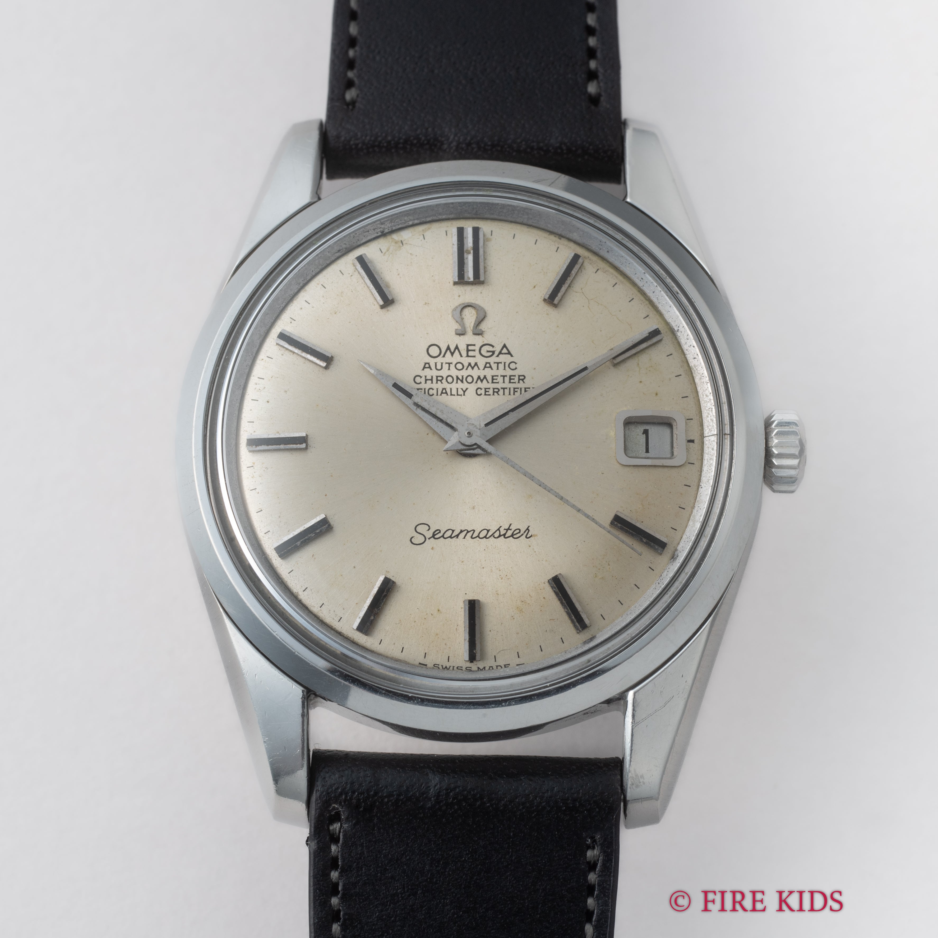 オメガ シーマスター クロノメーター 1969年製 Ref.166010SP シルバーダイヤル