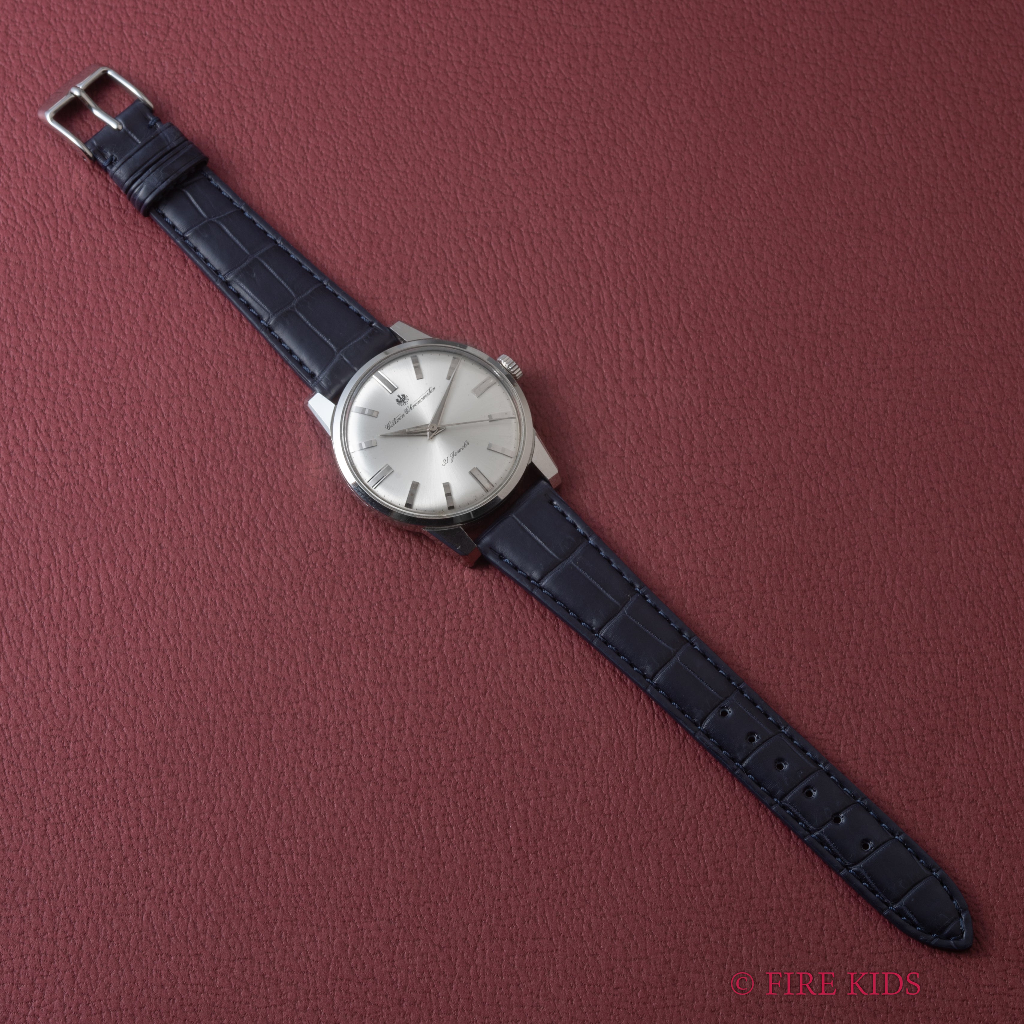 シチズン クロノメーター 1964年製 ノンポリッシュ 31石 手巻き