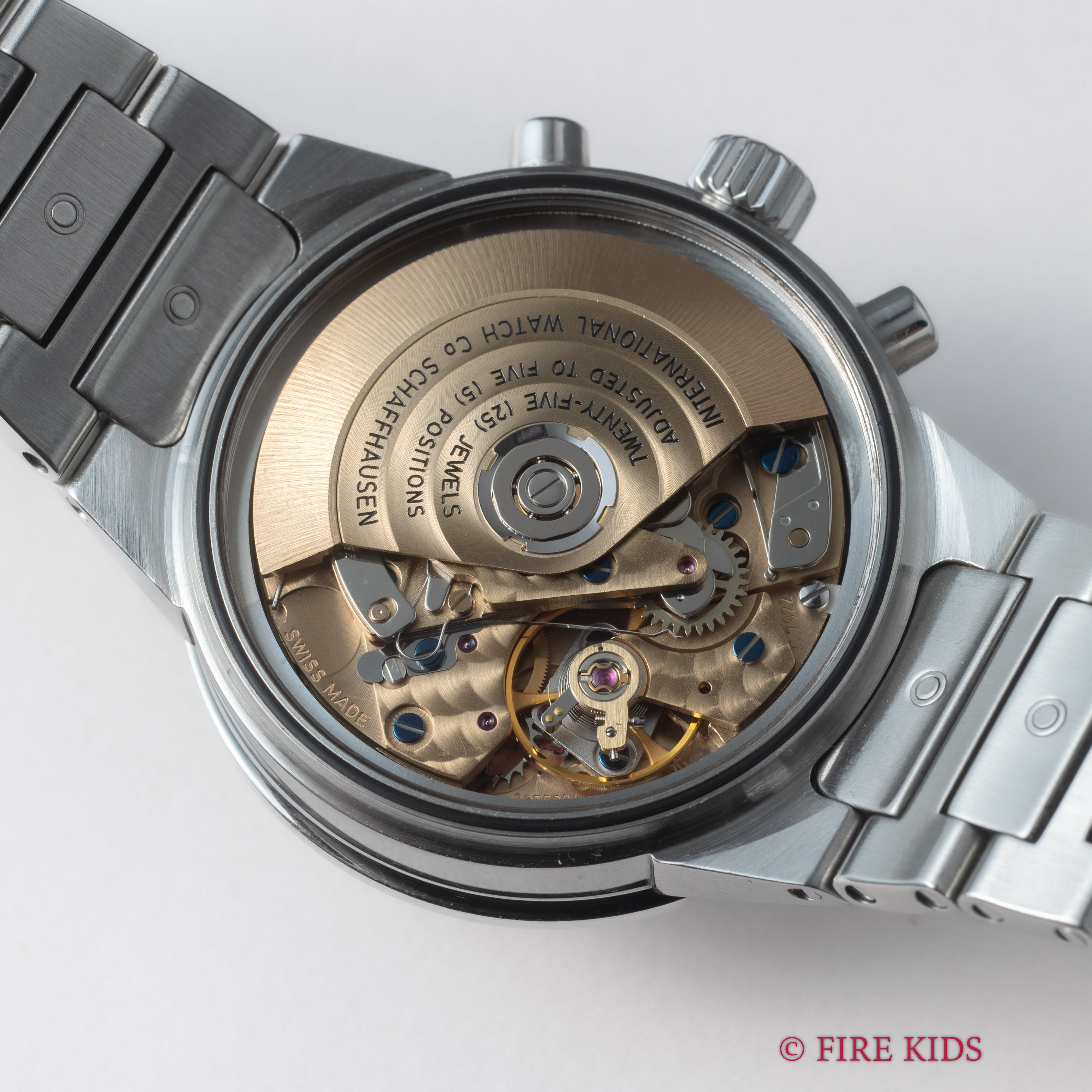 IWC GSTクロノグラフ デイデイト 2002年製 Ref.3707 ステンレス 自動巻き