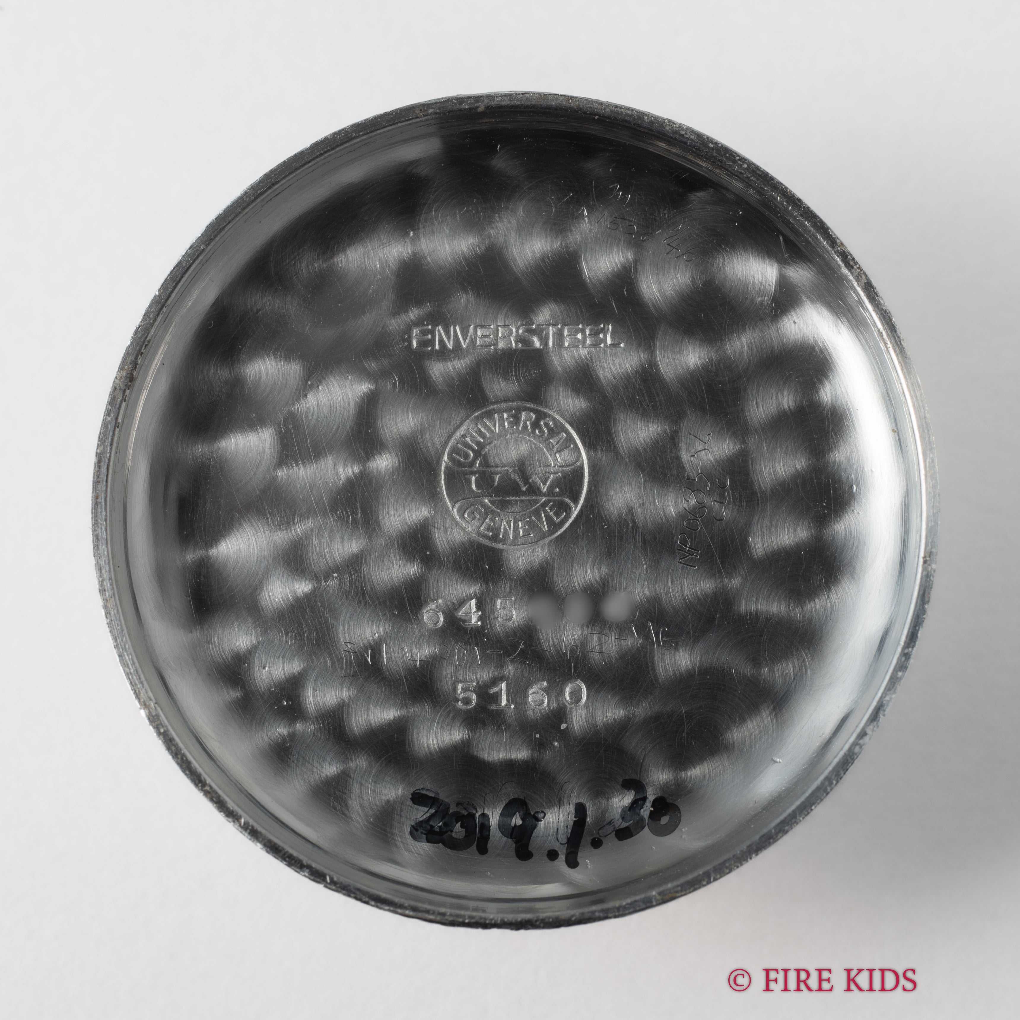 ユニバーサル・ジュネーブ ユニコンパックス 1940年代製 手巻 Cal.285 彫インデックス