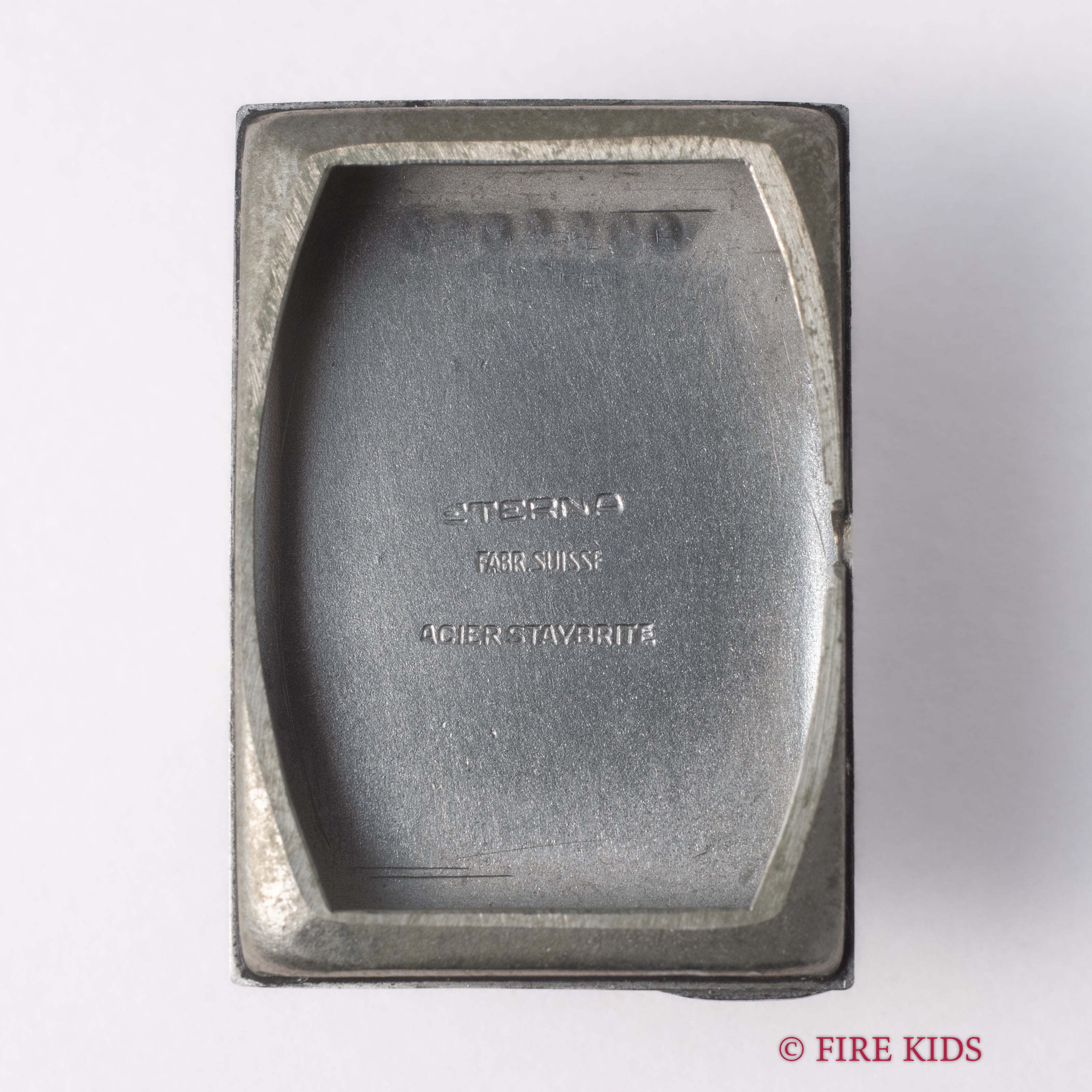 エテルナ レクタングル 1930年代製 手巻き ブラックアラビアダイヤル