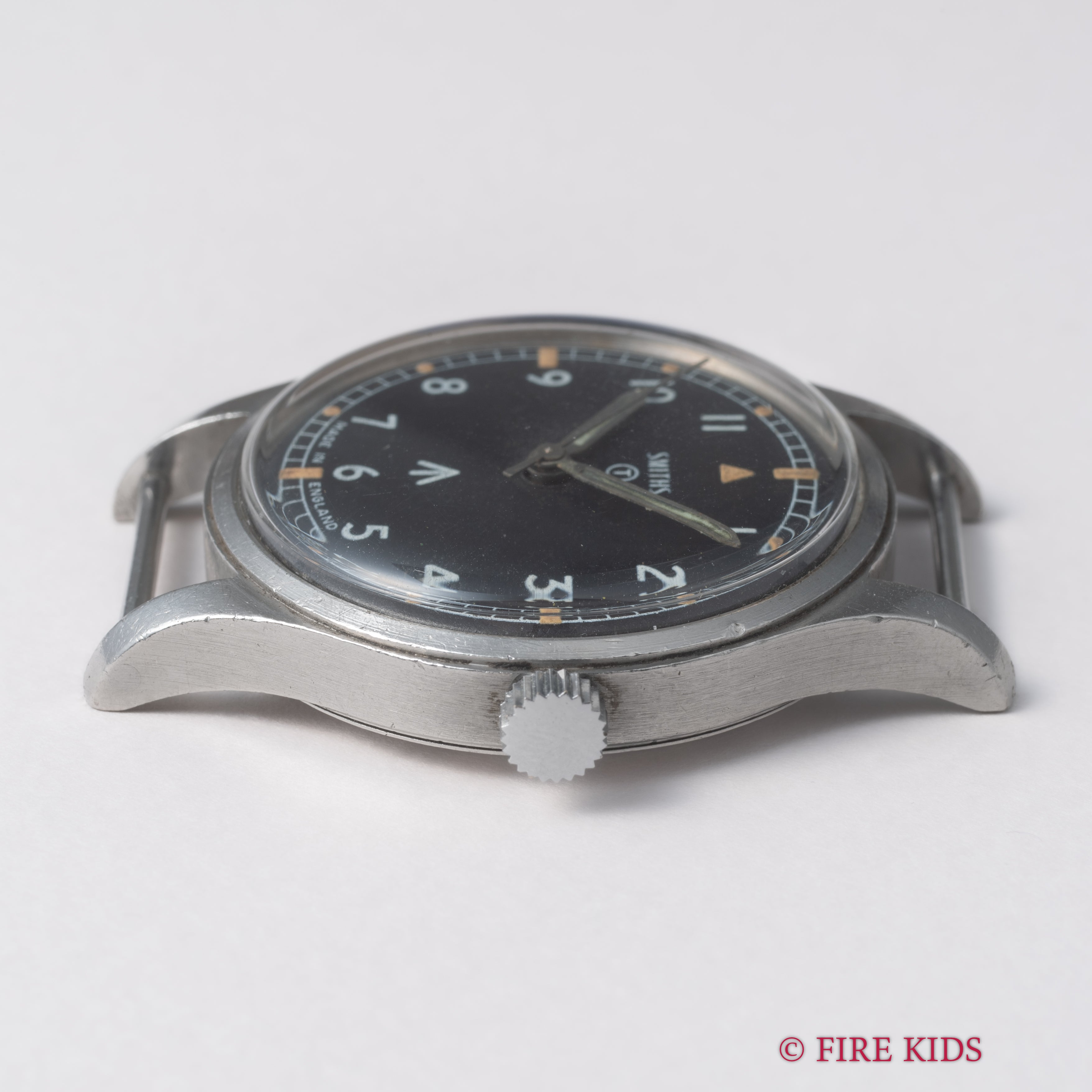 スミス ブロードアロー イギリス軍用時計 1968年製 イングランド製 W10/6645-99-961-4045