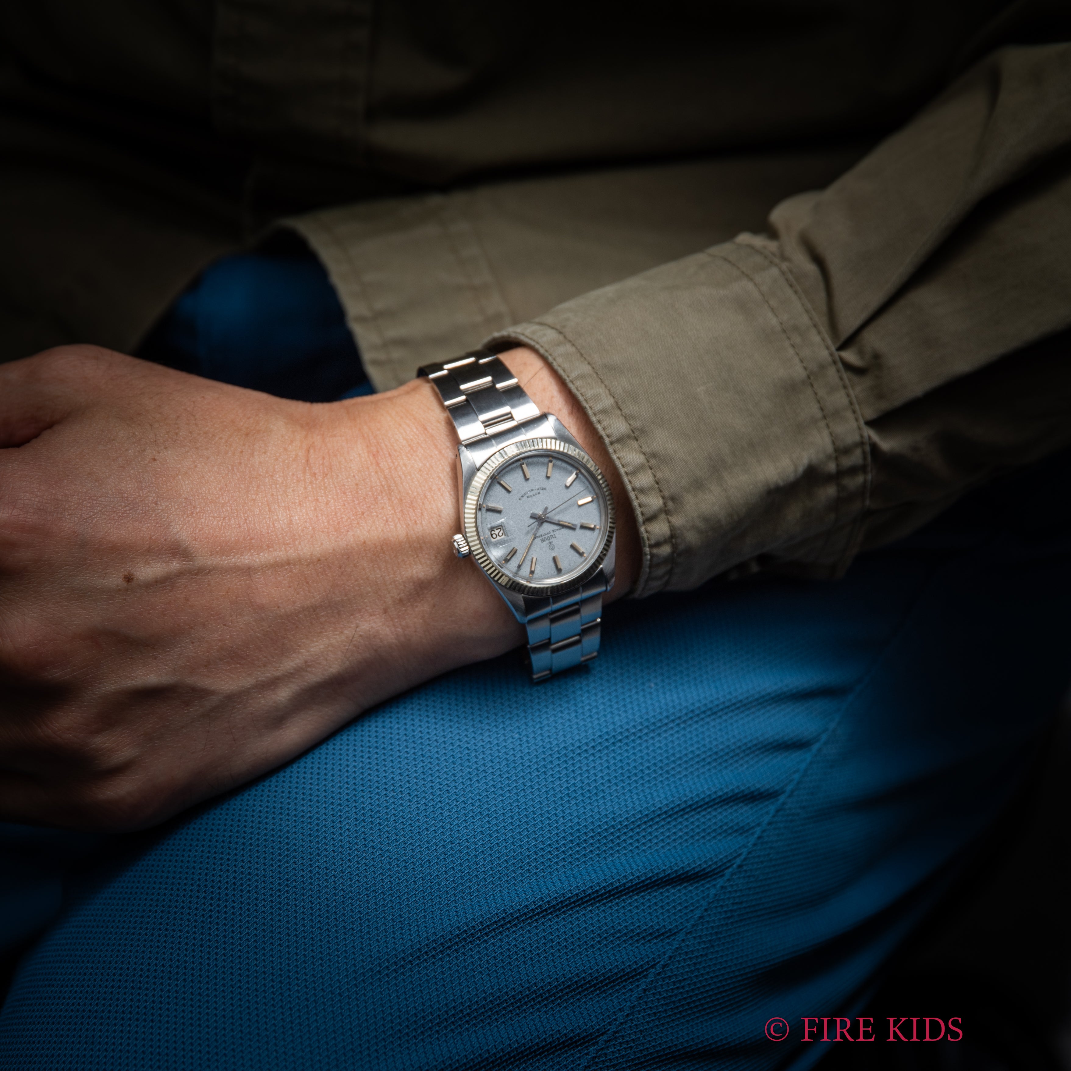 チューダー プリンスオイスターデイト 小バラ 1968年製 Ref.7990/4 王冠リューズ 自動巻き