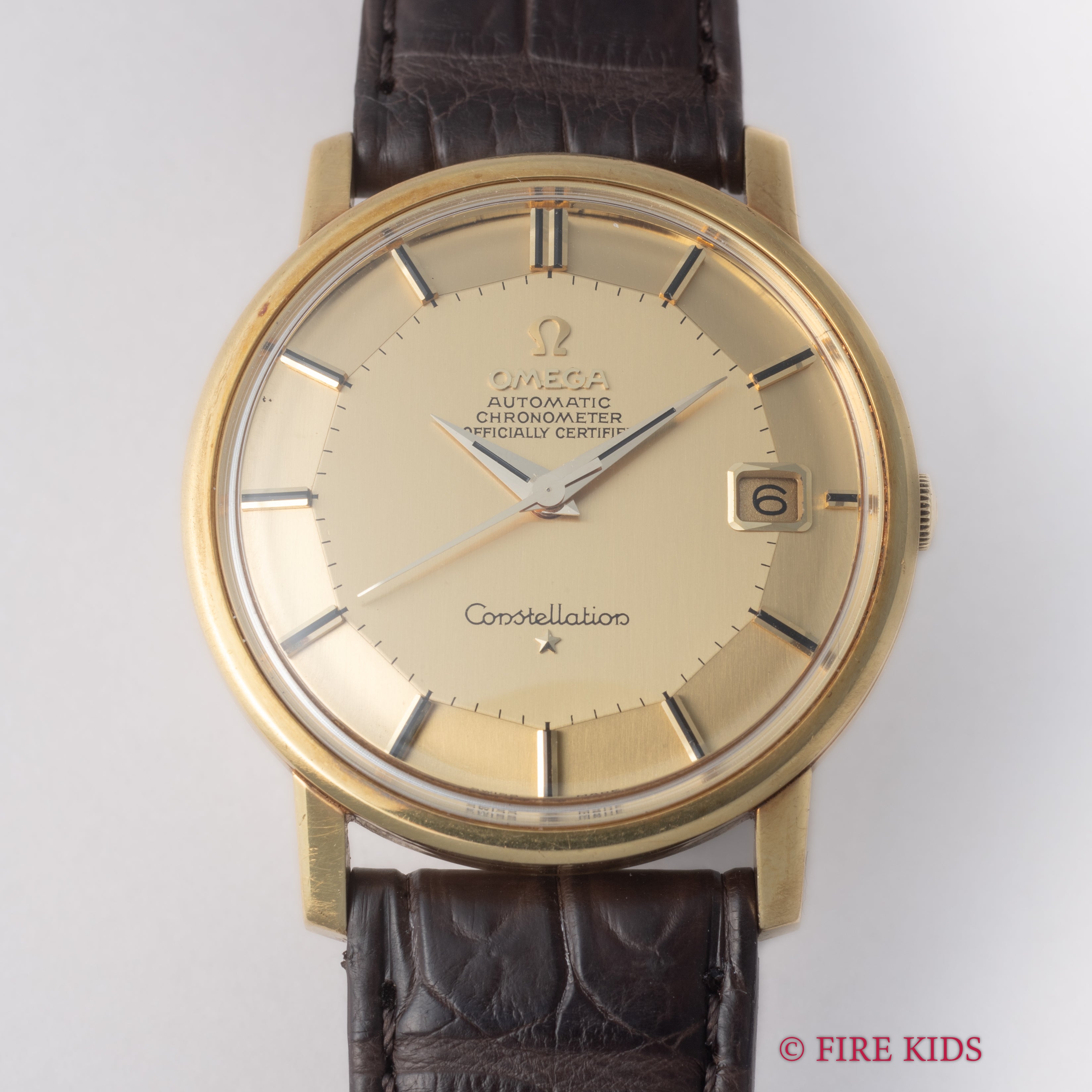 オメガ 18金無垢 コンステレーション 12角 1967年製 Ref.168.010/11 Cal.564