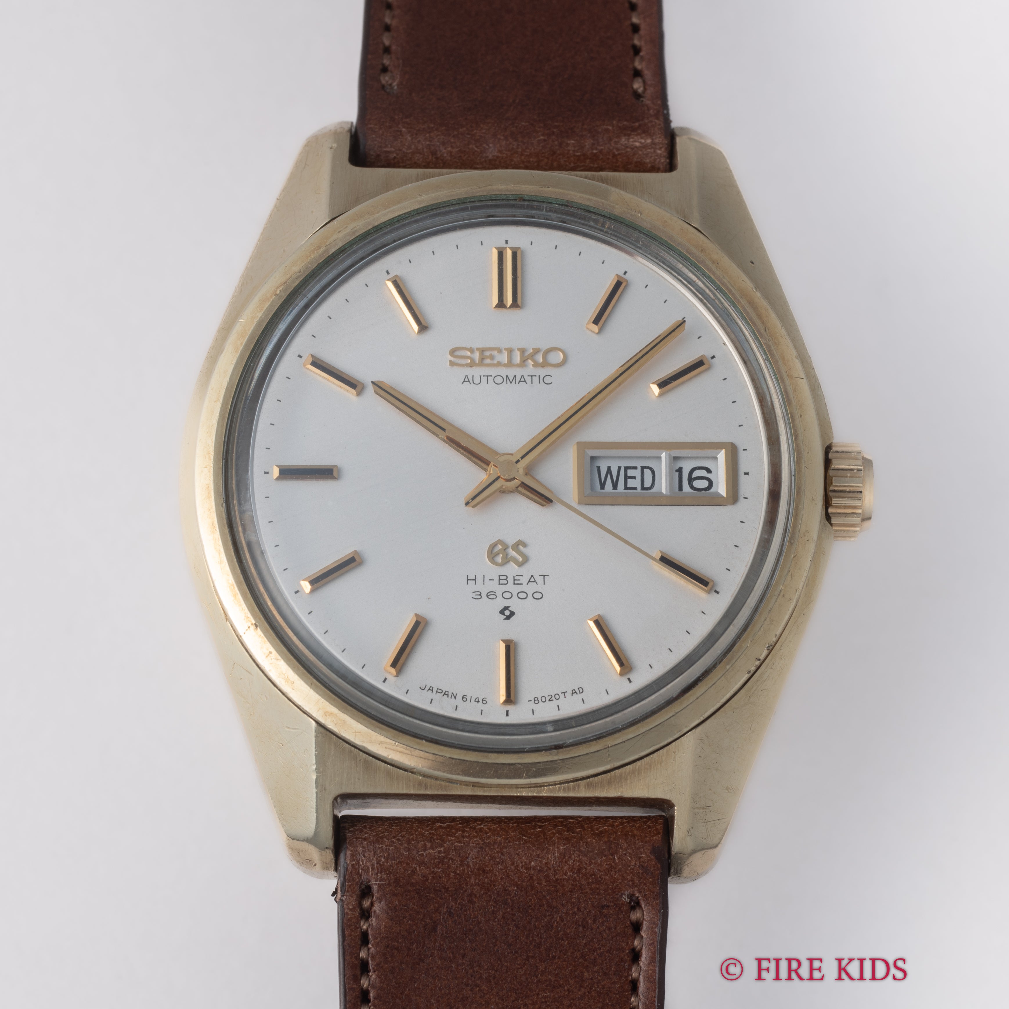 グランドセイコー 1969年製 Ref.6146-8000 CAPゴールド 36000振動 61GS 証明書付き