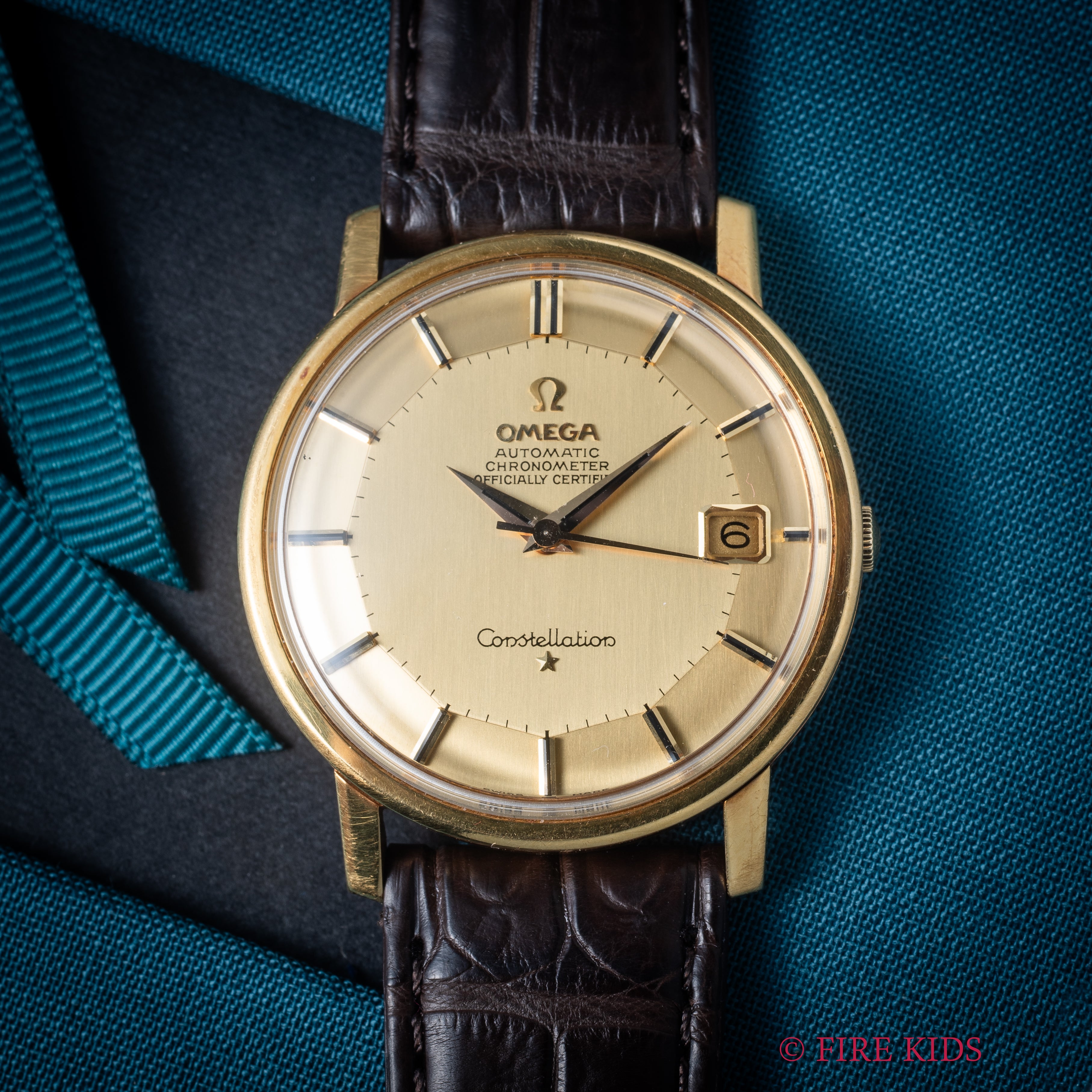オメガ 18金無垢 コンステレーション 12角 1967年製 Ref.168.010/11 Cal.564