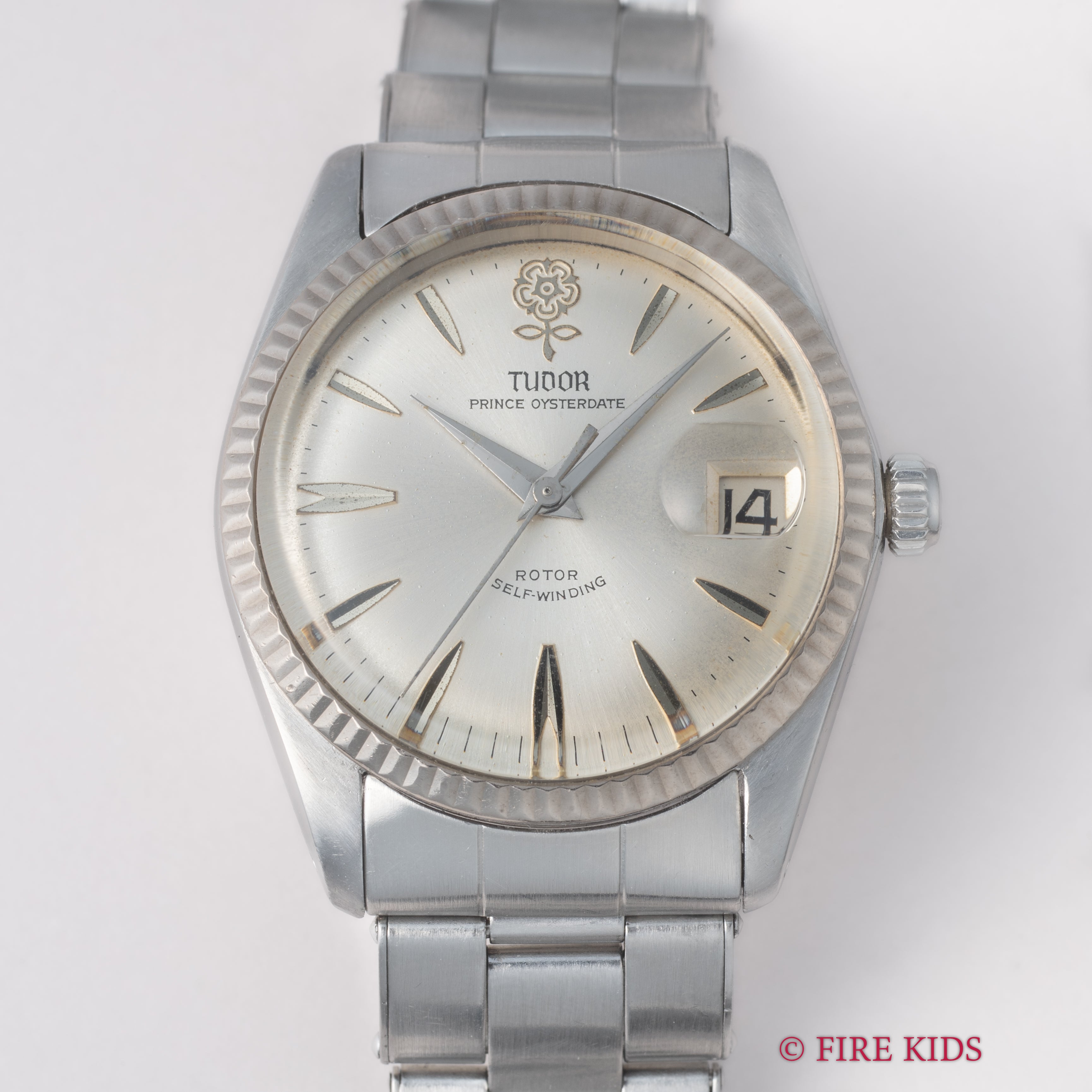 チューダー デカバラ プリンスオイスターデイト 1964年製 Ref.7966 ロレックスリベットブレス付