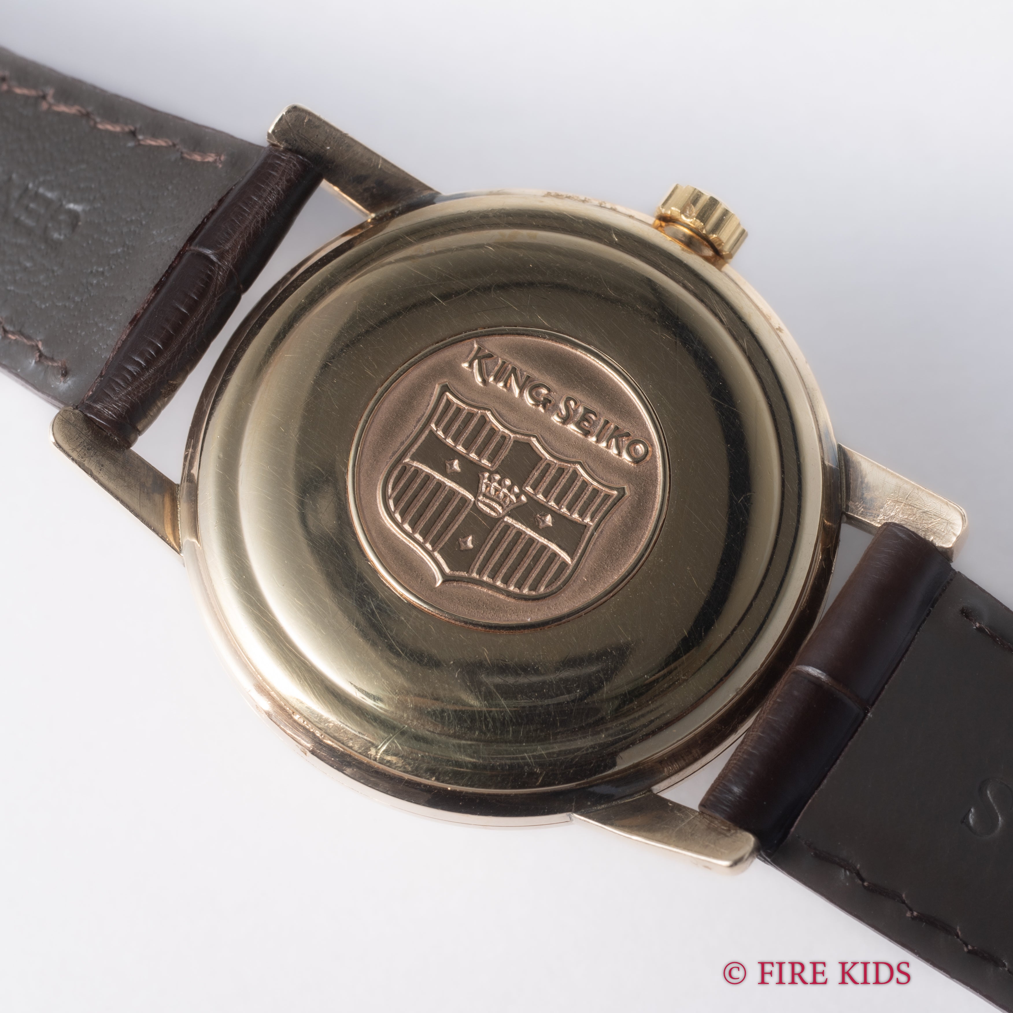 キングセイコーファーストモデル 1961年製 100ミクロン金張り Ref. J14102 KS