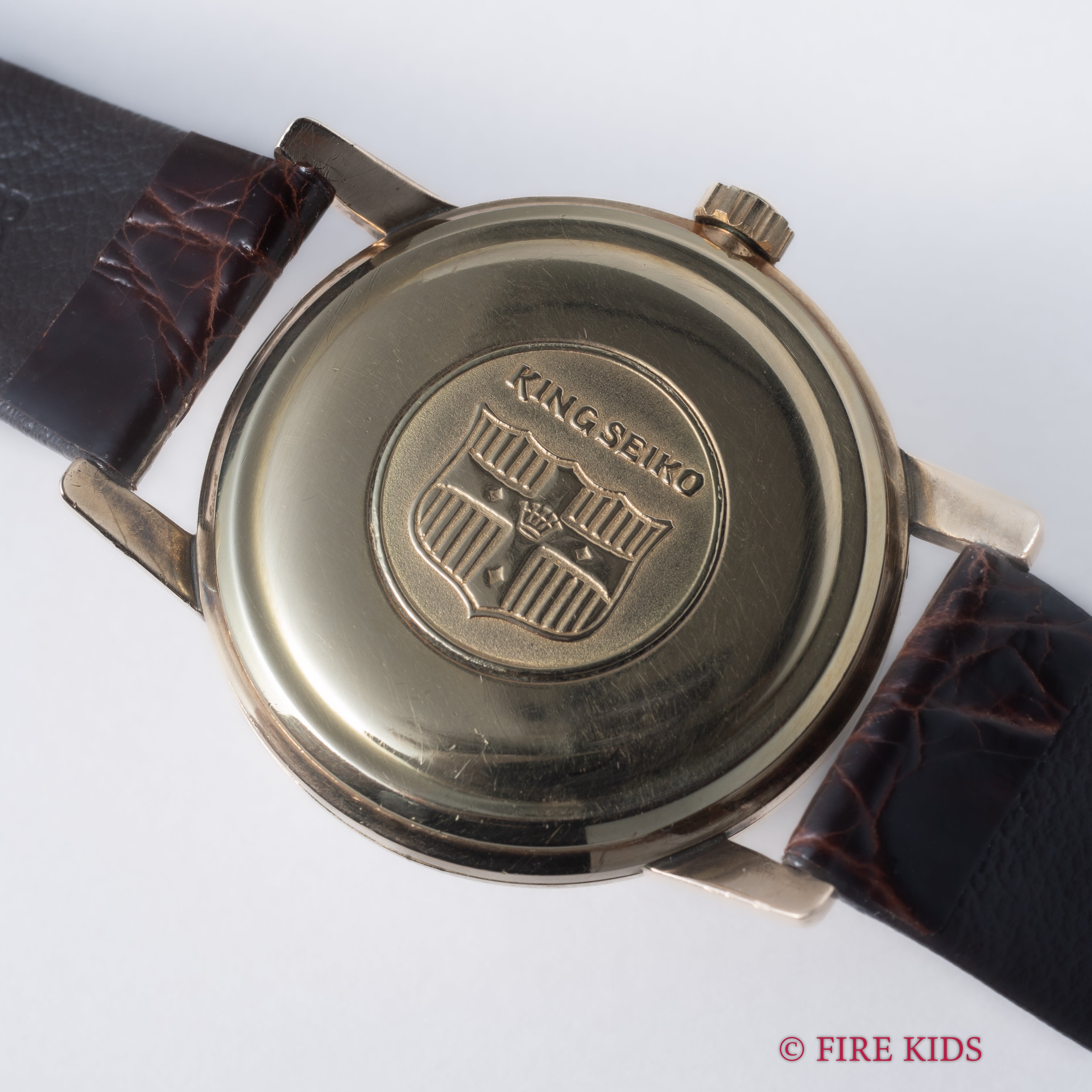 キングセイコーファーストモデル 1963年製 100ミクロン金張り Ref. J14102 KS