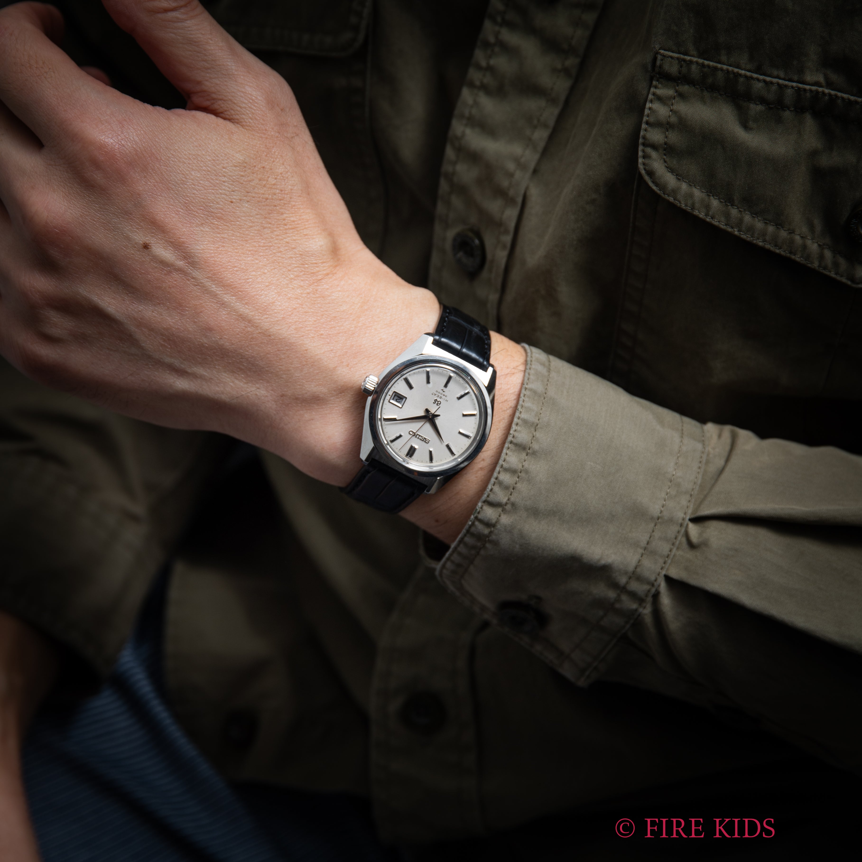 グランドセイコー 1969年製 10振動 手巻き 45GS Ref.4522-8000 ハイビート セイコースタイルケース