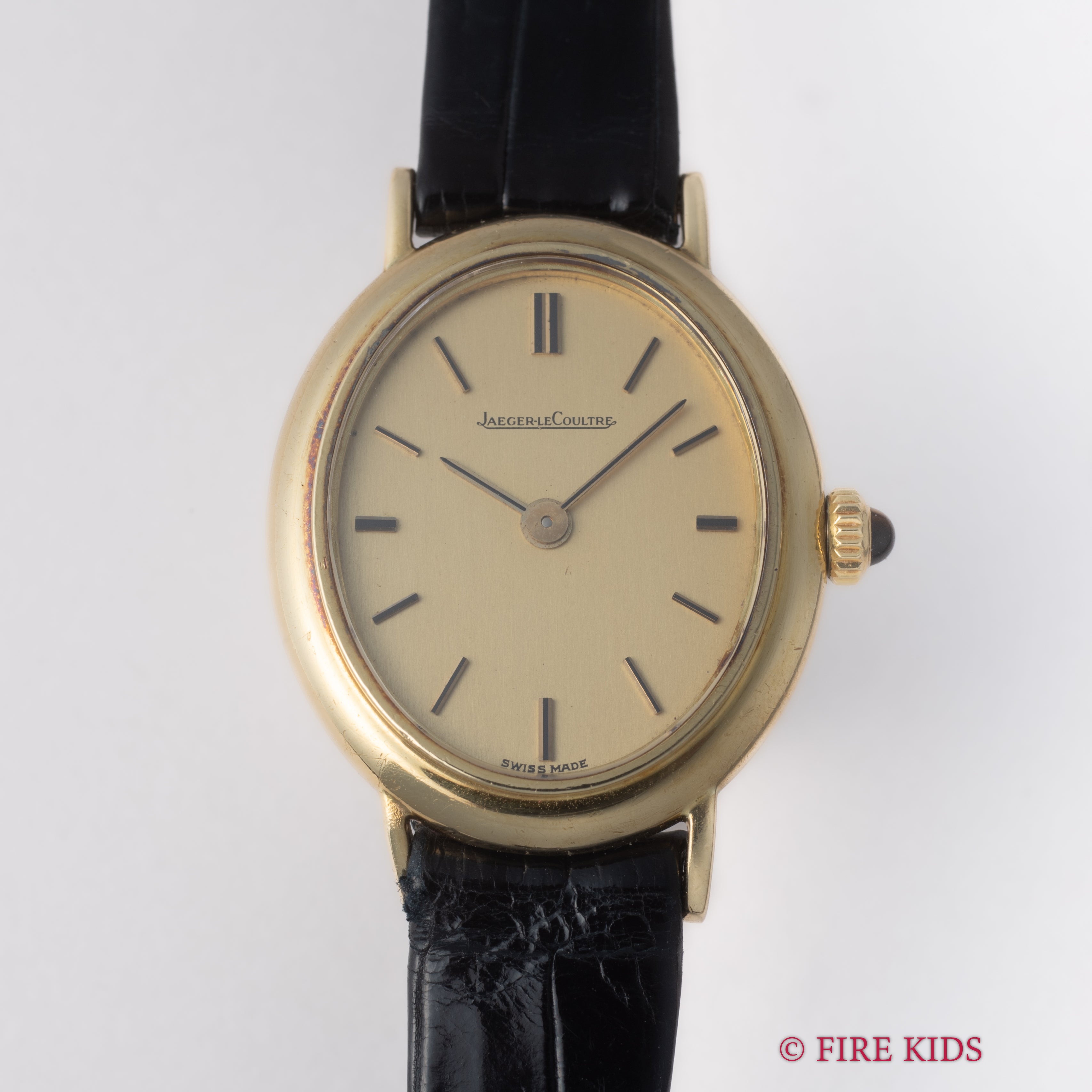 ジャガー・ルクルト オーバル型 1970年代製 Ref.9217 18金無垢  手巻き レディース