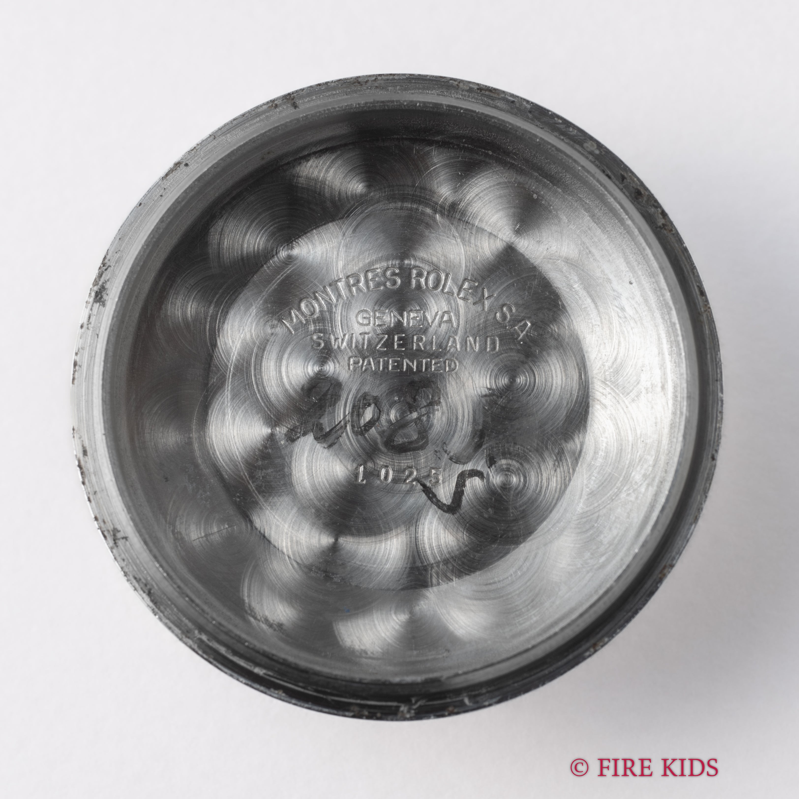 ロレックス 1969年製 オイスターパーペチュアル シャンパンブリックダイヤル トップゴールドケース Ref.1024