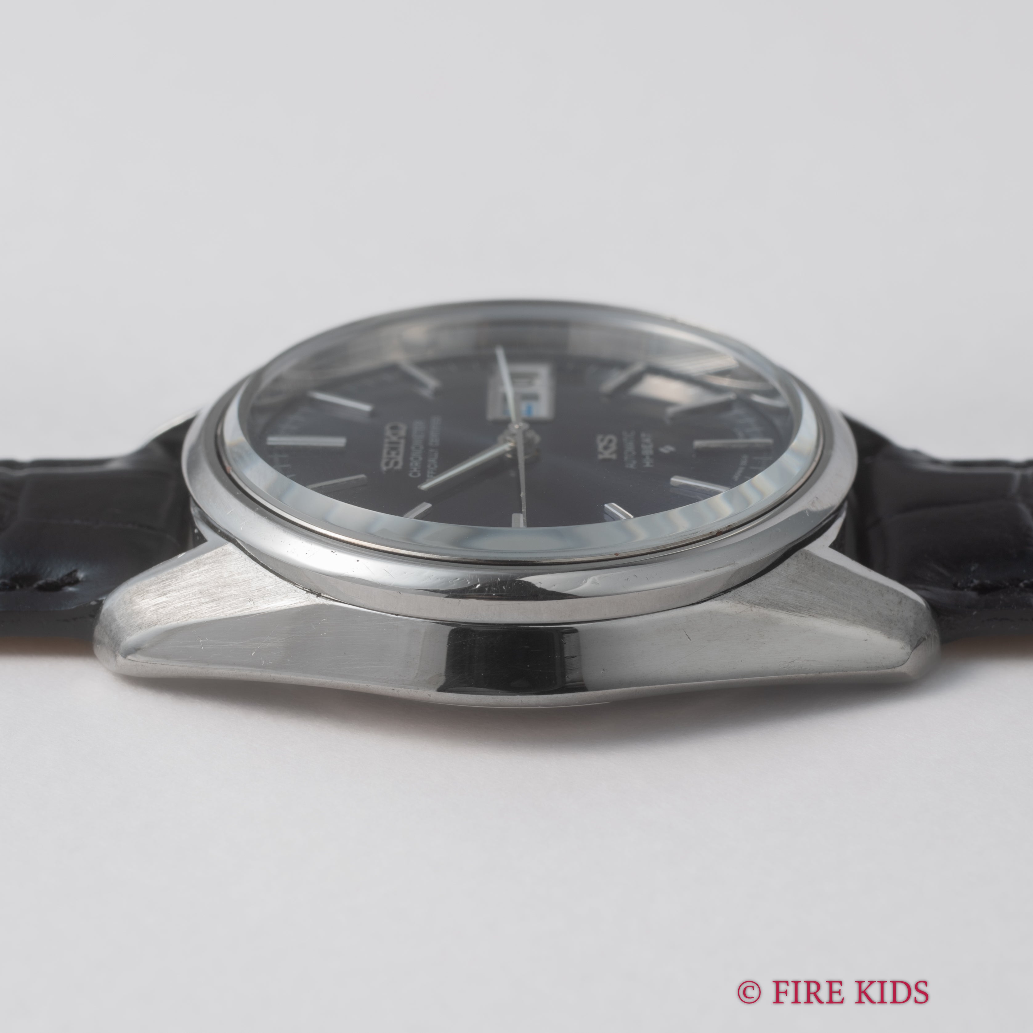 キングセイコー クロノメーター ブルーグレーダイヤル ハイビート 自動巻き 1973年製 Ref.5626-7041 56KS