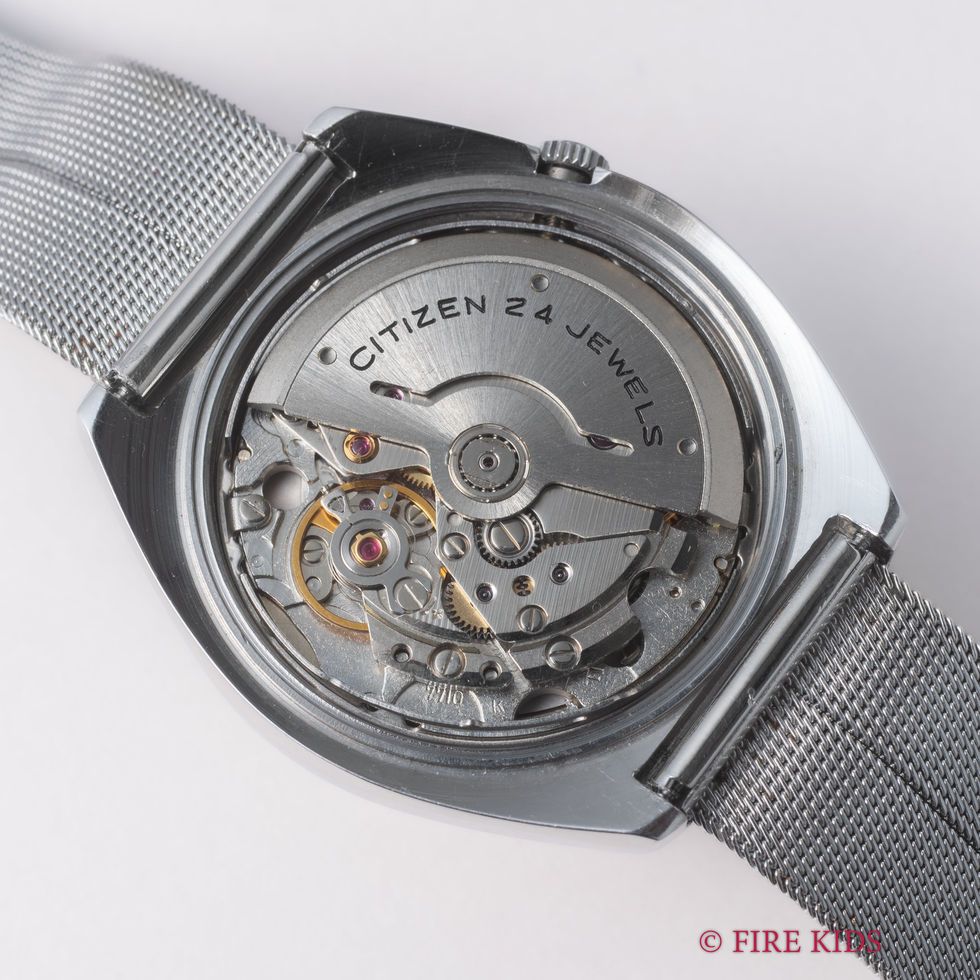 シチズン レオパール28800 スノーホワイトダイヤル 1973年製 Ref.4-77093-K ハイビート自動巻