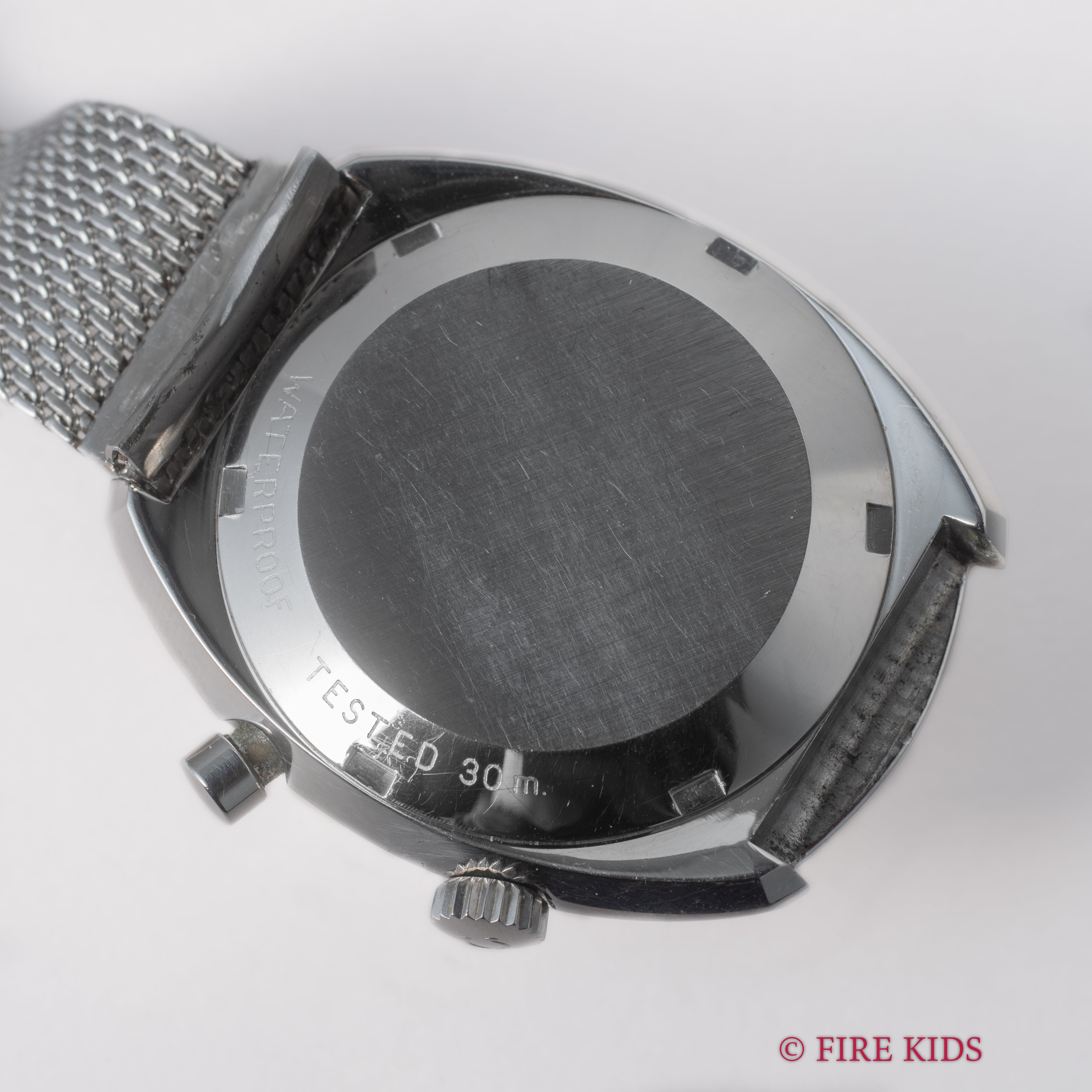 オメガ クロノストップ 1968年製 Ref.145.009 手巻 Cal.865 純正メッシュブレス