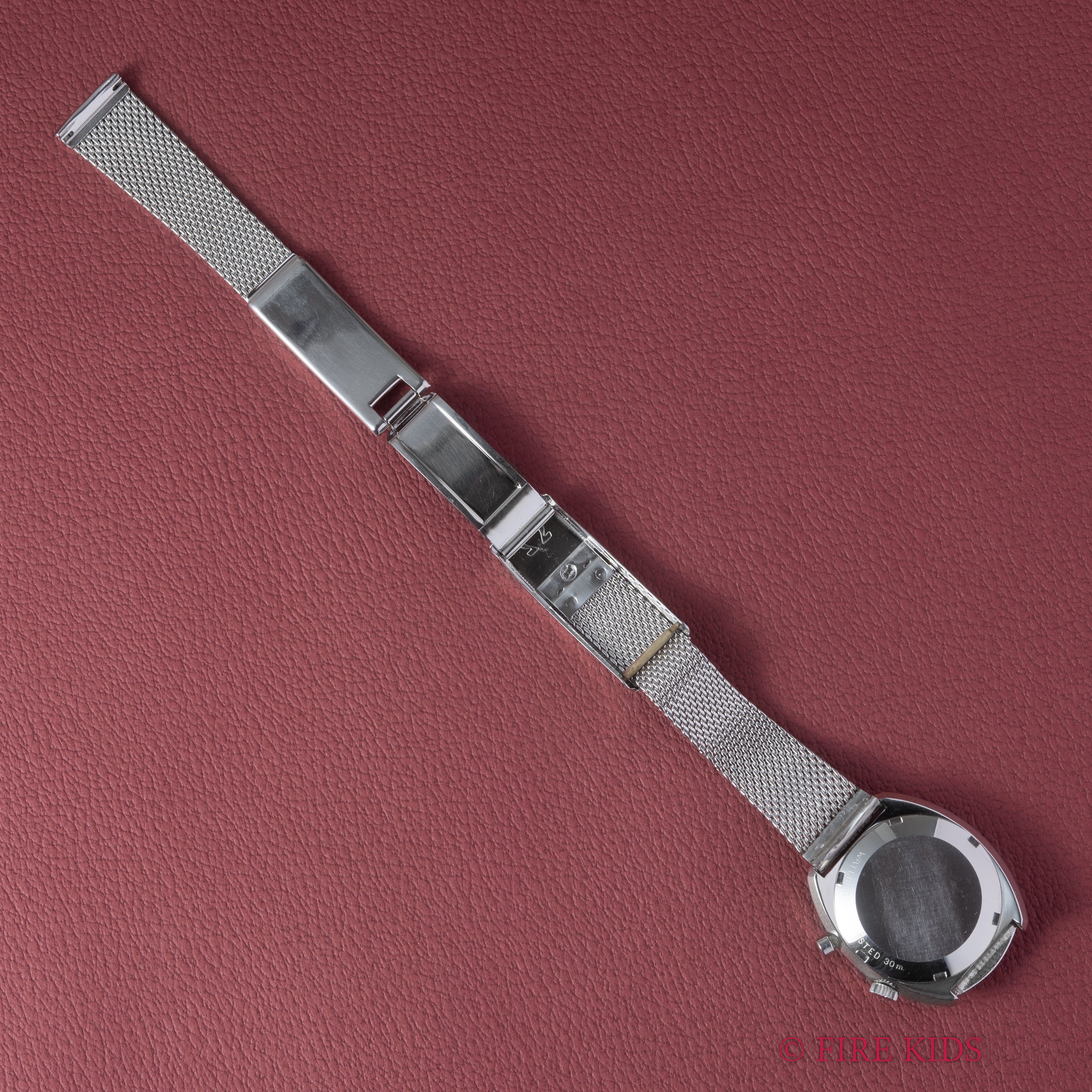 オメガ クロノストップ 1968年製 Ref.145.009 手巻 Cal.865 純正メッシュブレス