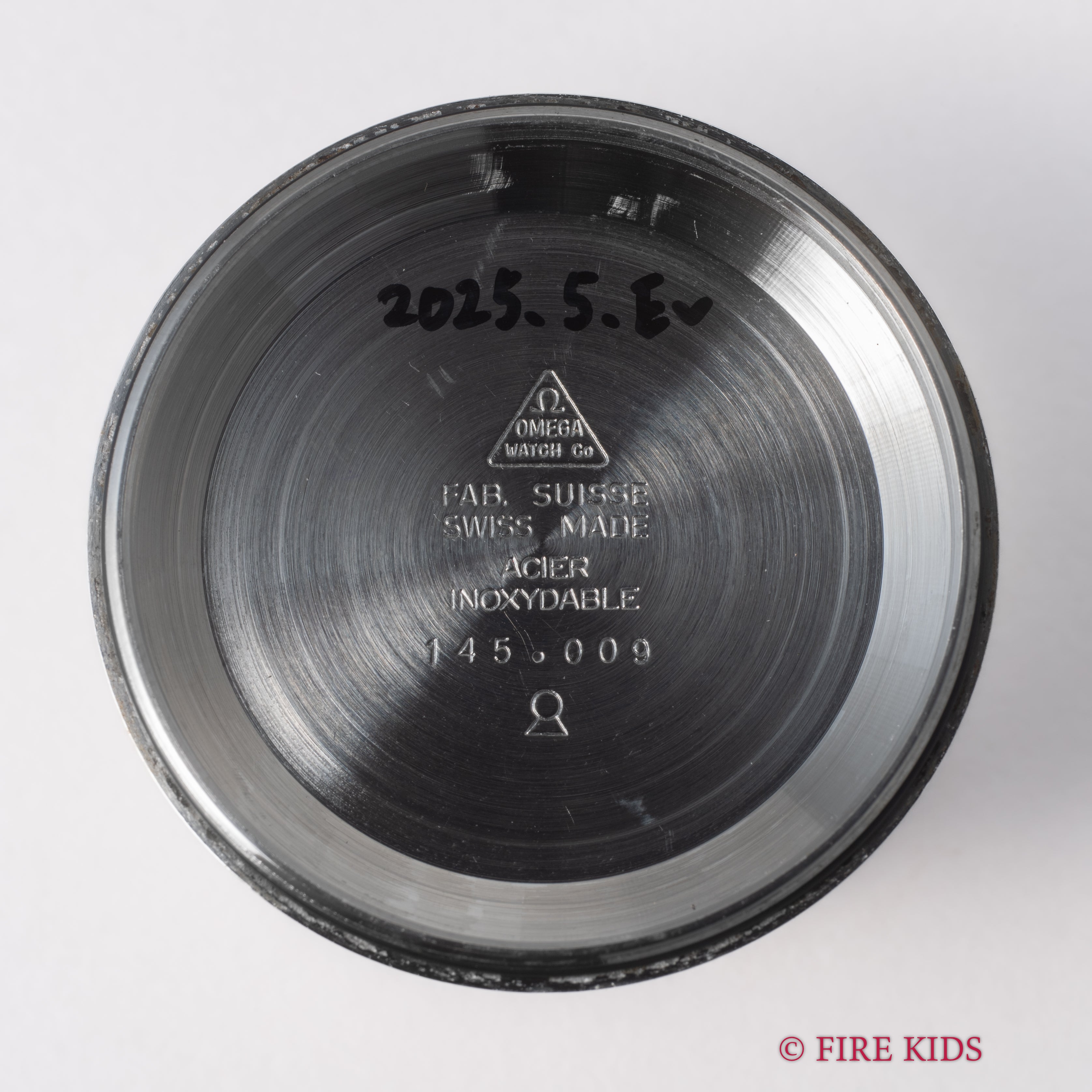 オメガ クロノストップ 1968年製 Ref.145.009 手巻 Cal.865 純正メッシュブレス