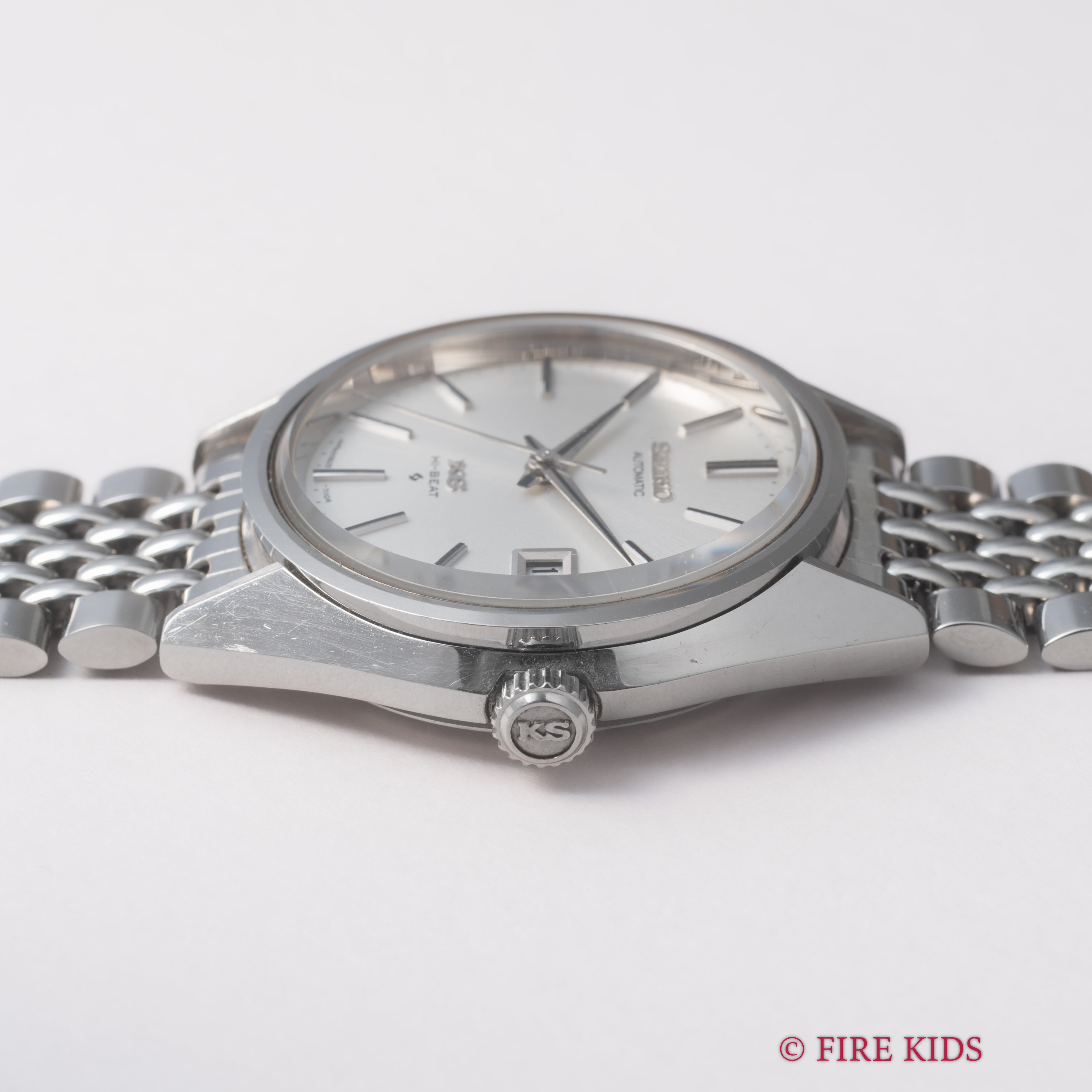 キングセイコー 56KS 1973年製 Ref.5625-7113 ハイビート 自動巻 社外ステンレスブレス