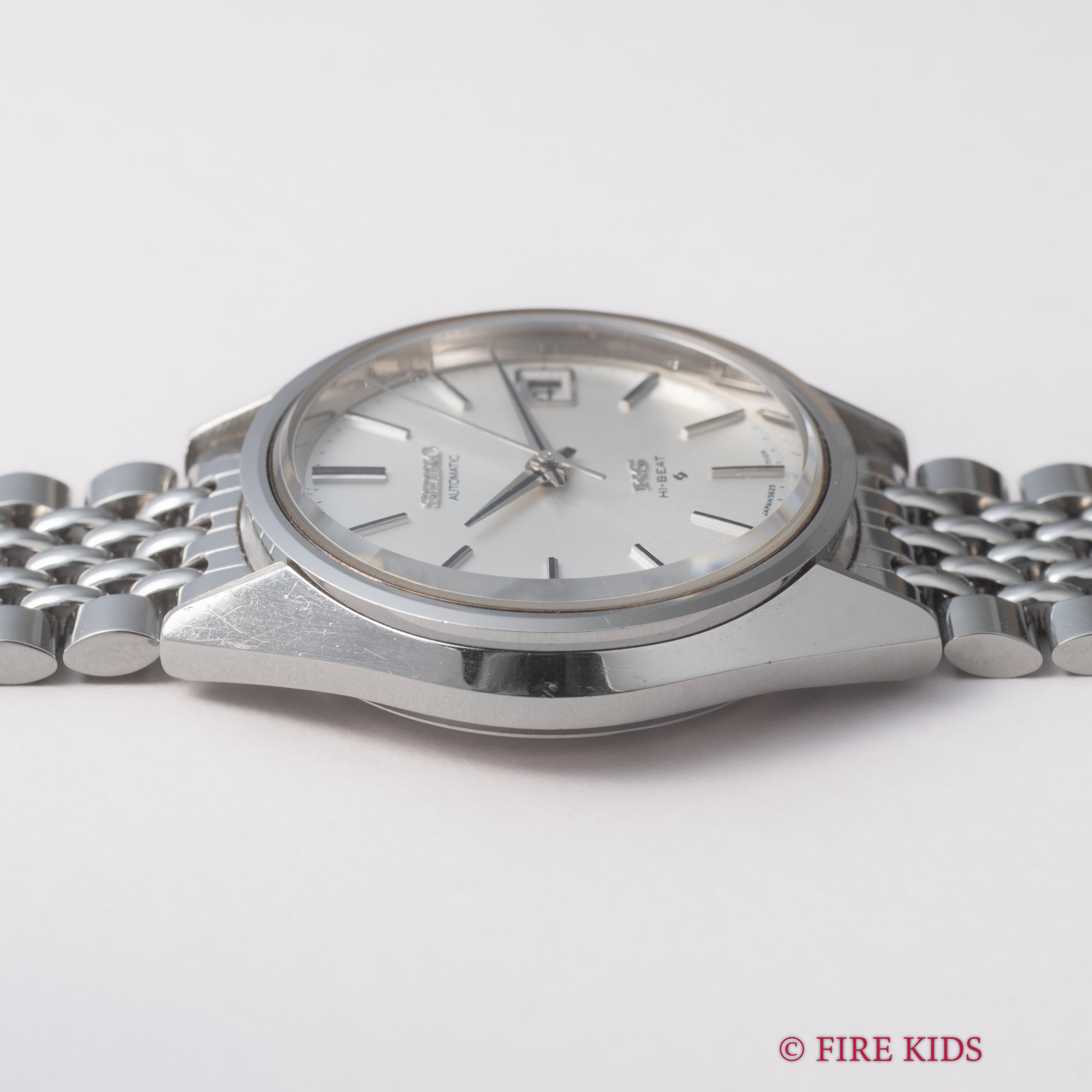 キングセイコー 56KS 1973年製 Ref.5625-7113 ハイビート 自動巻 社外ステンレスブレス