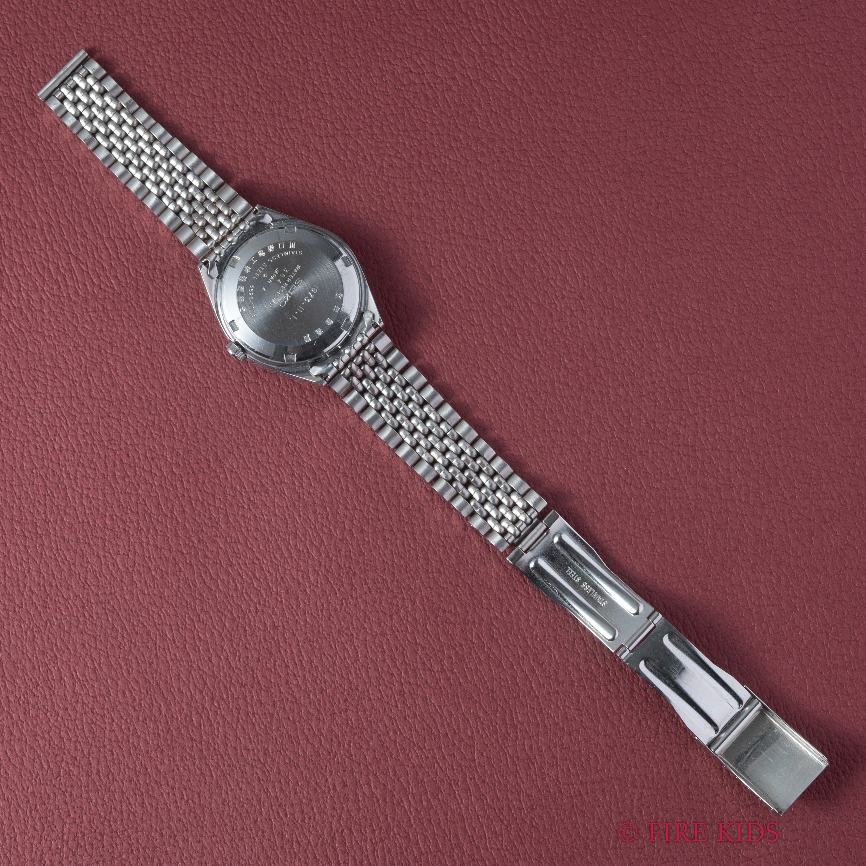 キングセイコー 56KS 1973年製 Ref.5625-7113 ハイビート 自動巻 社外ステンレスブレス