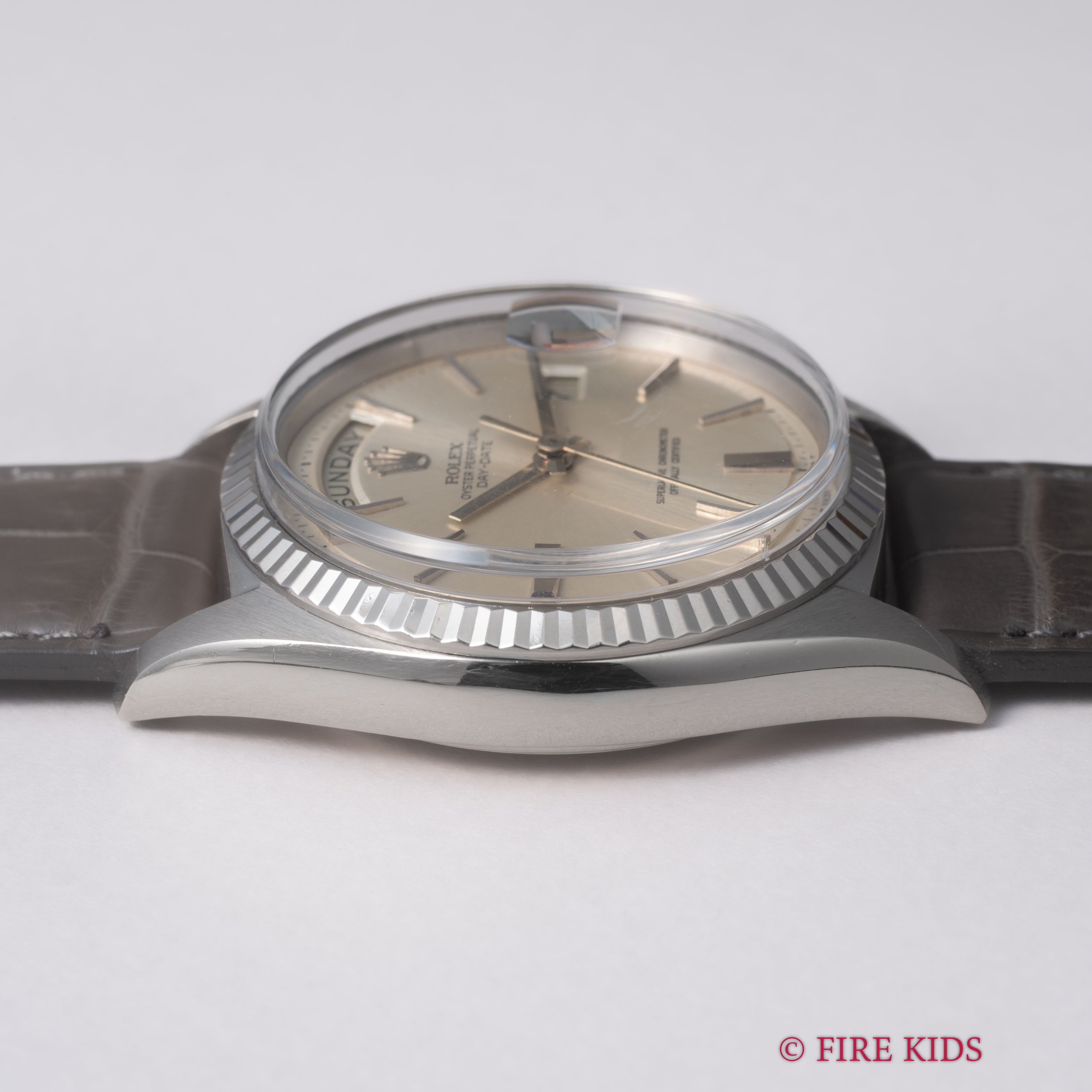 ロレックス 18金無垢ホワイトゴールドデイデイト 1966年製 Ref.1803 ドアストッパー