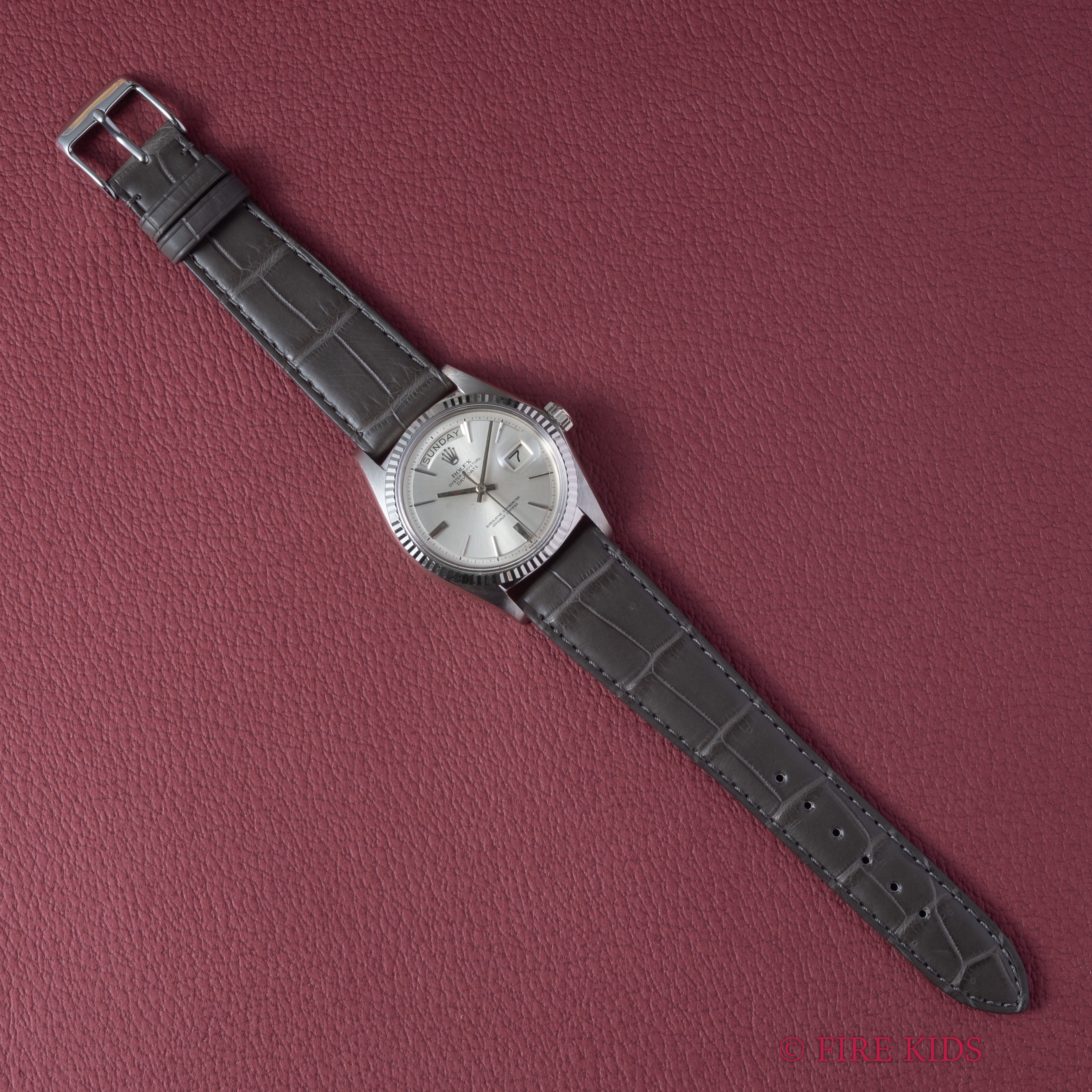 ロレックス 18金無垢ホワイトゴールドデイデイト 1966年製 Ref.1803 ドアストッパー