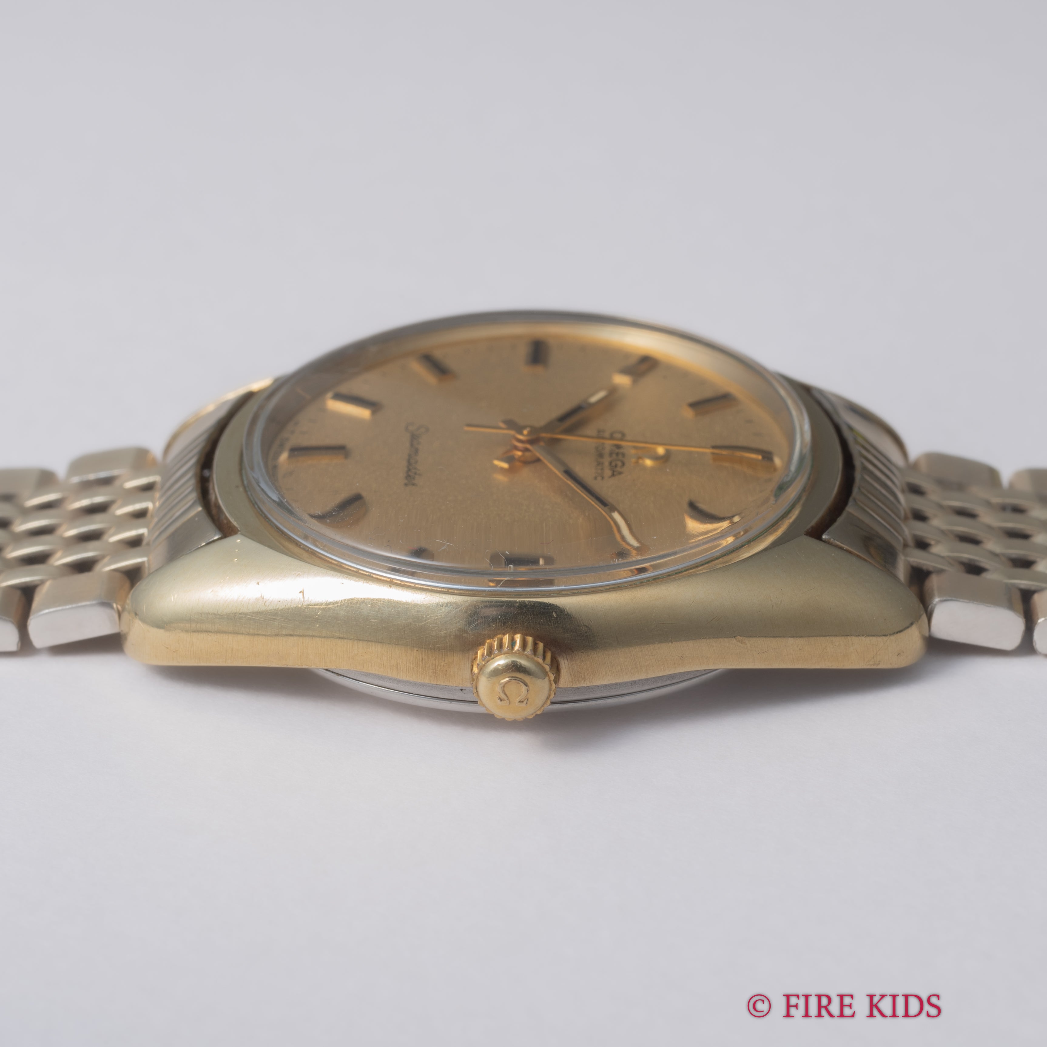 オメガ シーマスター 1969年製 オートマチック Cal.565 Ref.166.067 純正金張りブレス