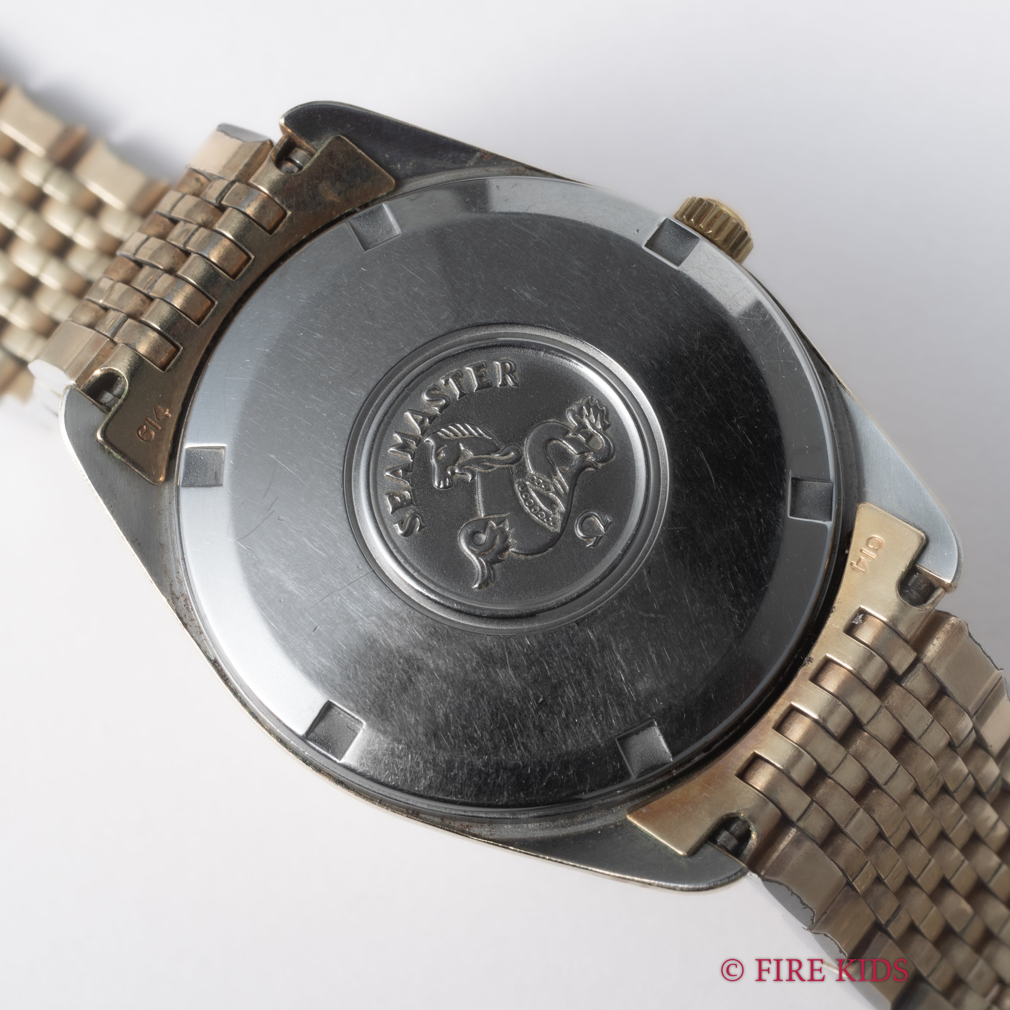 オメガ シーマスター 1969年製 オートマチック Cal.565 Ref.166.067 純正金張りブレス