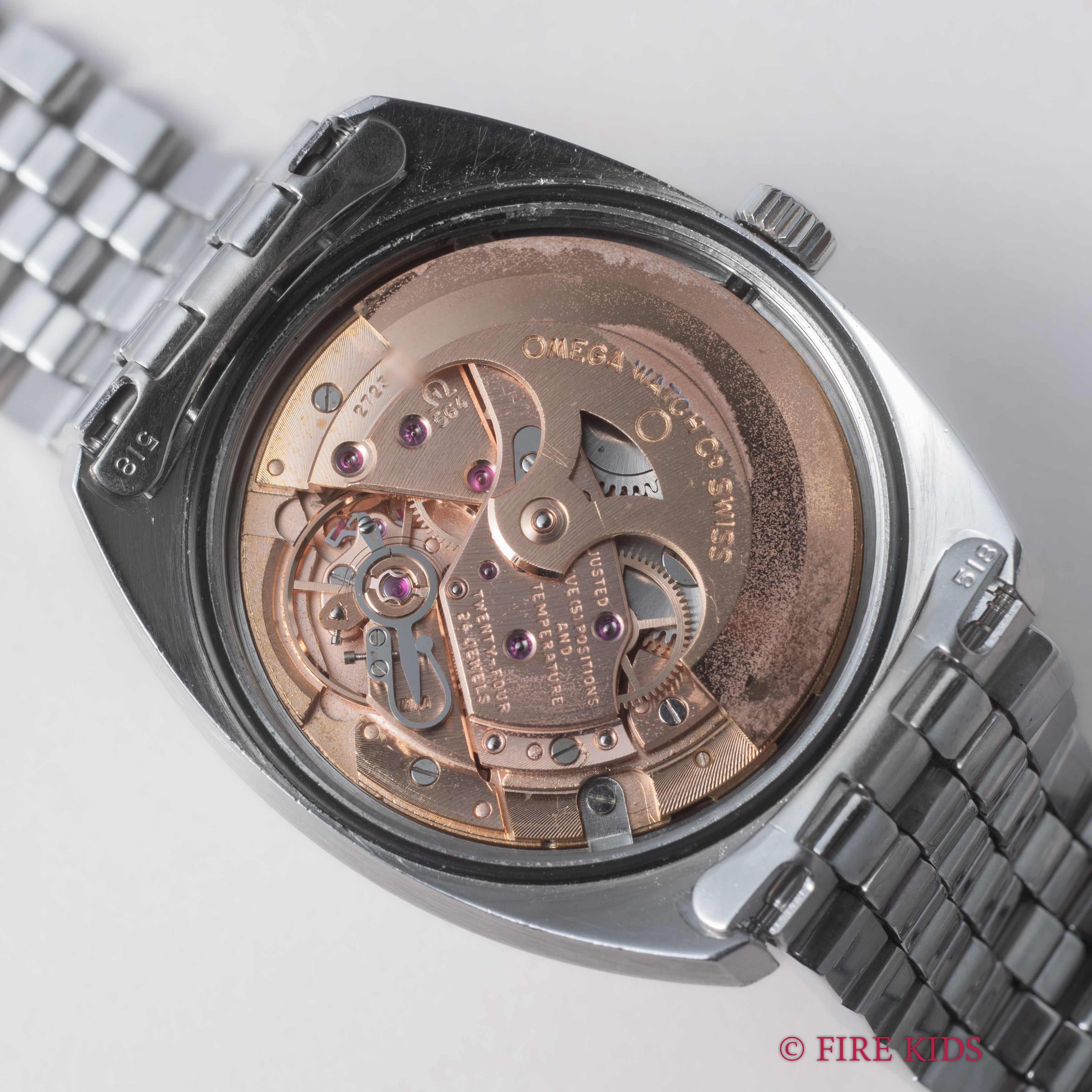 オメガ コンステレーション ジェンタデザイン前期型 1968年製 Ref.168.017 純正ステンレスブレス