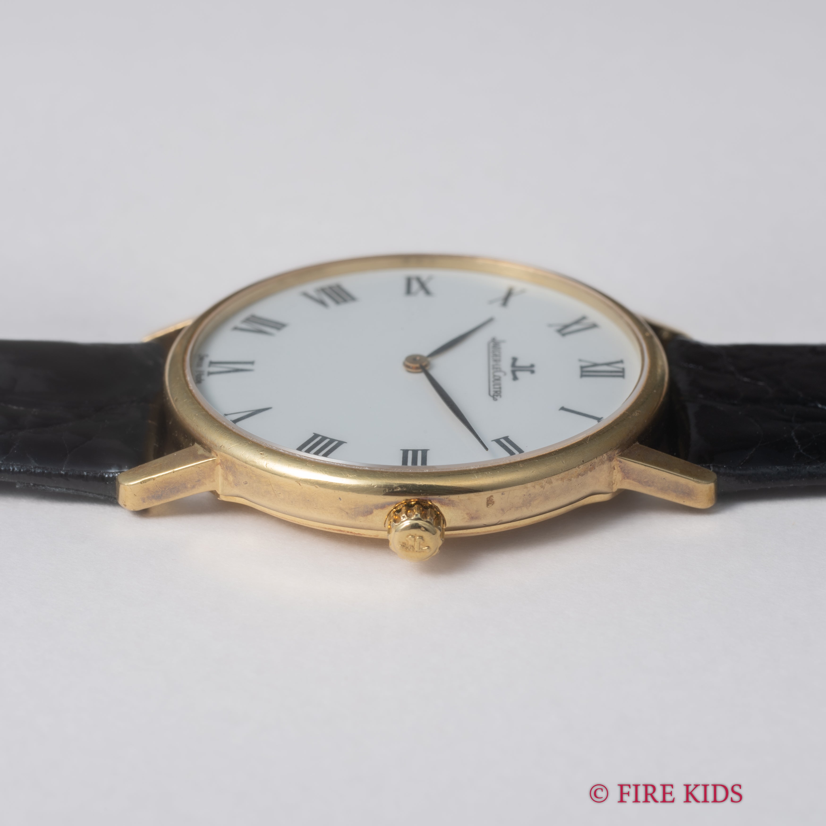 ジャガー・ルクルト 1990年代製 ラウンド ホワイトローマン 18KYG 手巻き Ref.111.1.86 Cal.846/1