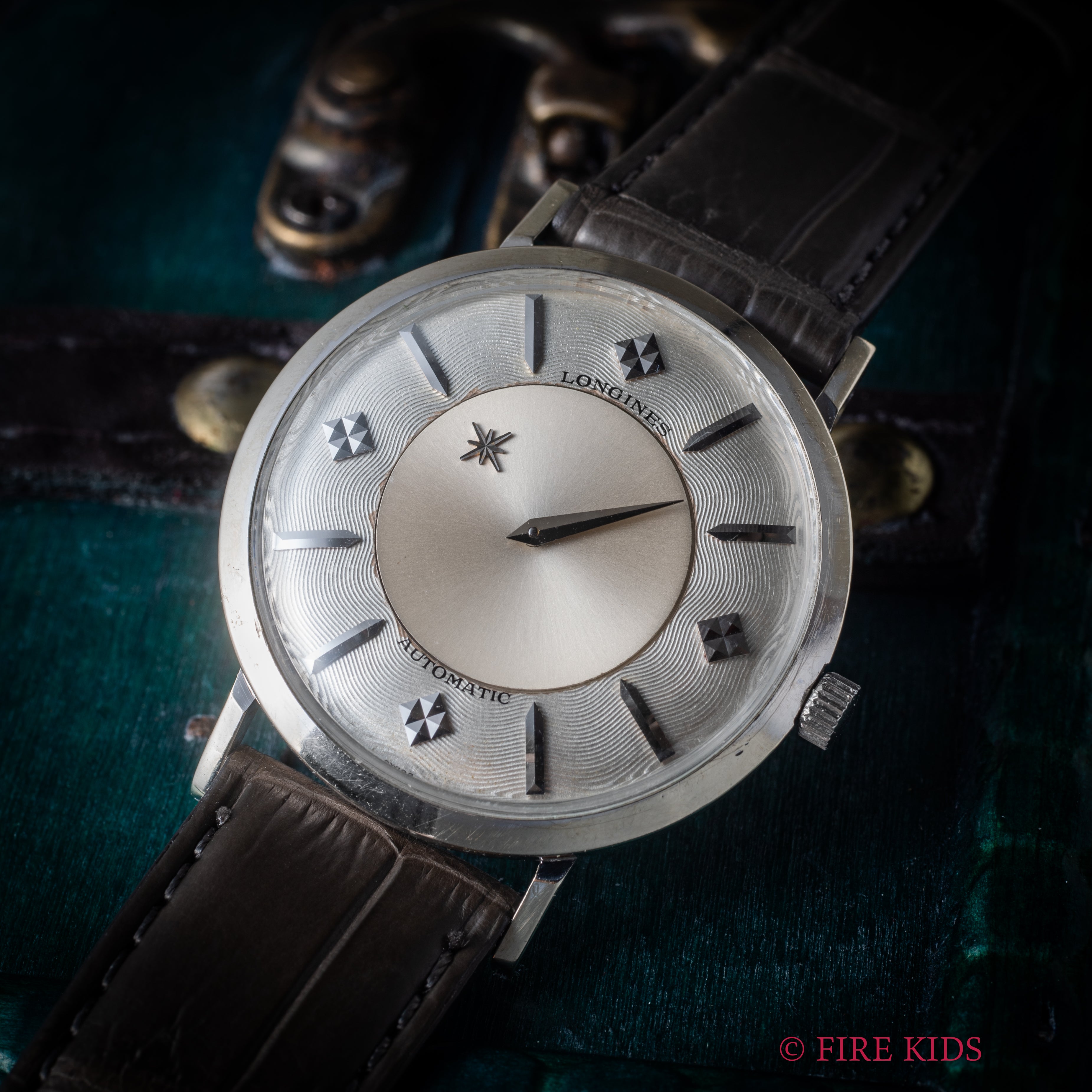 ロンジン ミステリーダイヤル 自動巻き Ref.69-162-4 10KGF