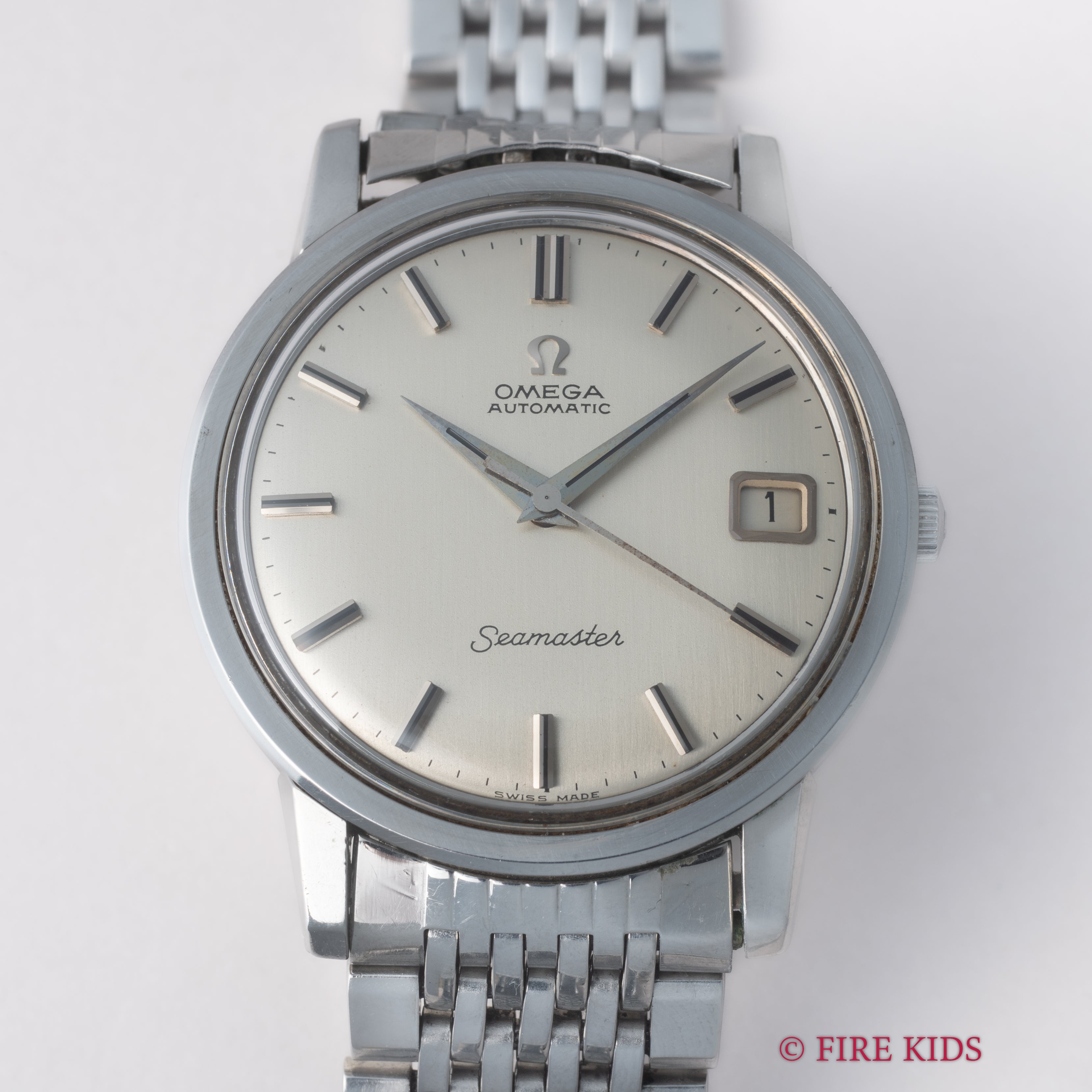 オメガ シーマスターオートマチック 1965年製 Cal.562 純正ブレス付き Ref.166.003