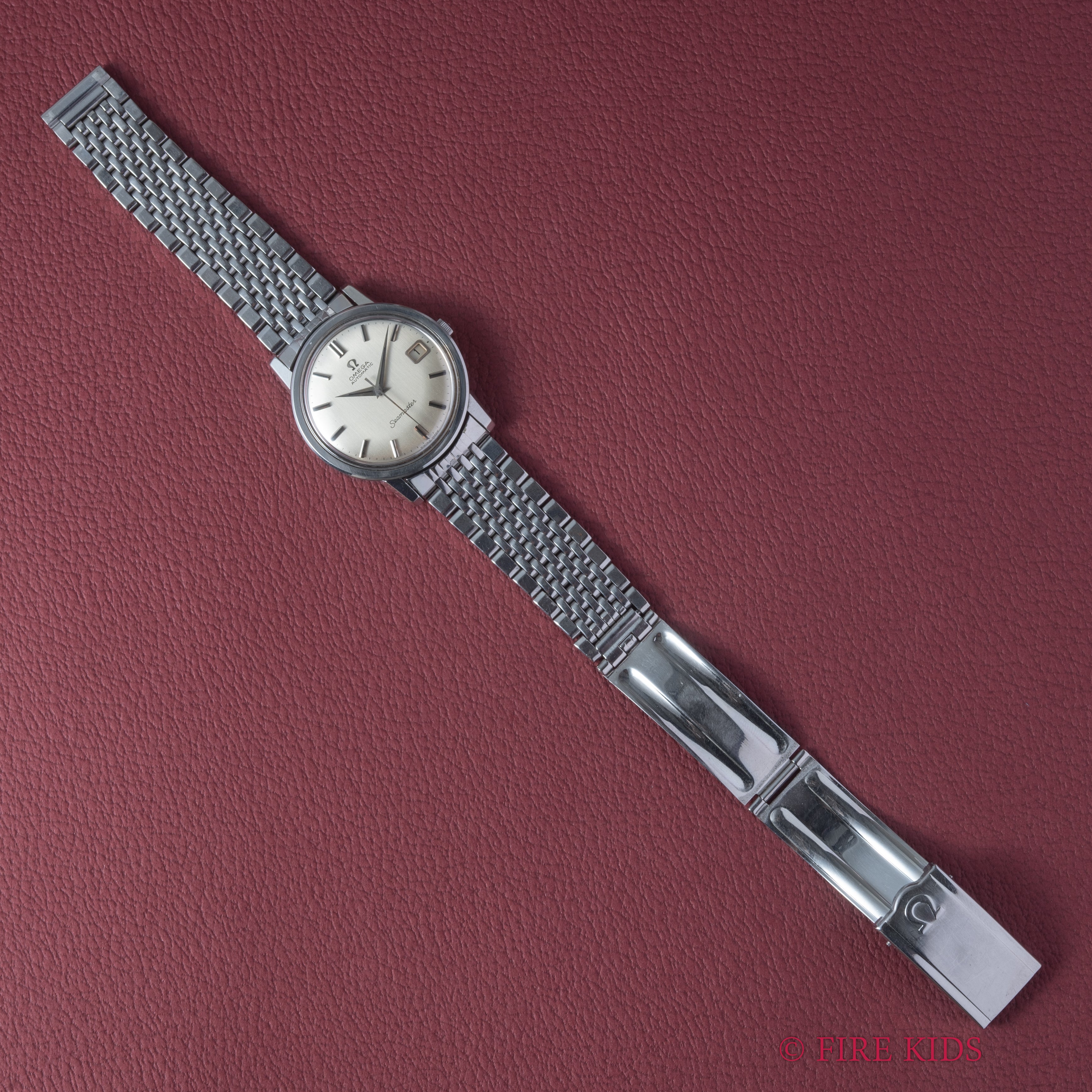 オメガ シーマスターオートマチック 1965年製 Cal.562 純正ブレス付き Ref.166.003