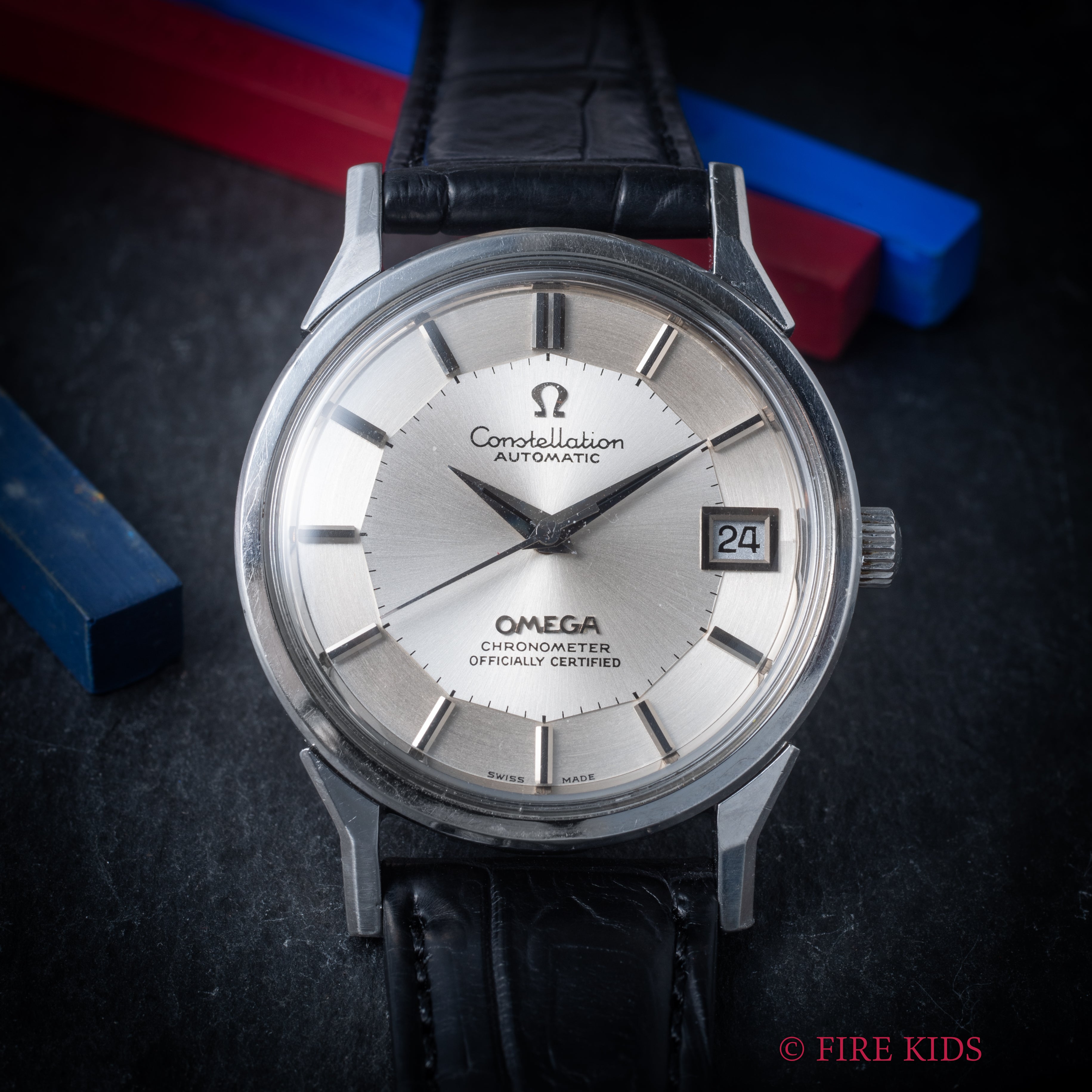 オメガ コンステレーション 12角 1973年製 最後期型 パイパンダイヤル 自動巻クロノメーター