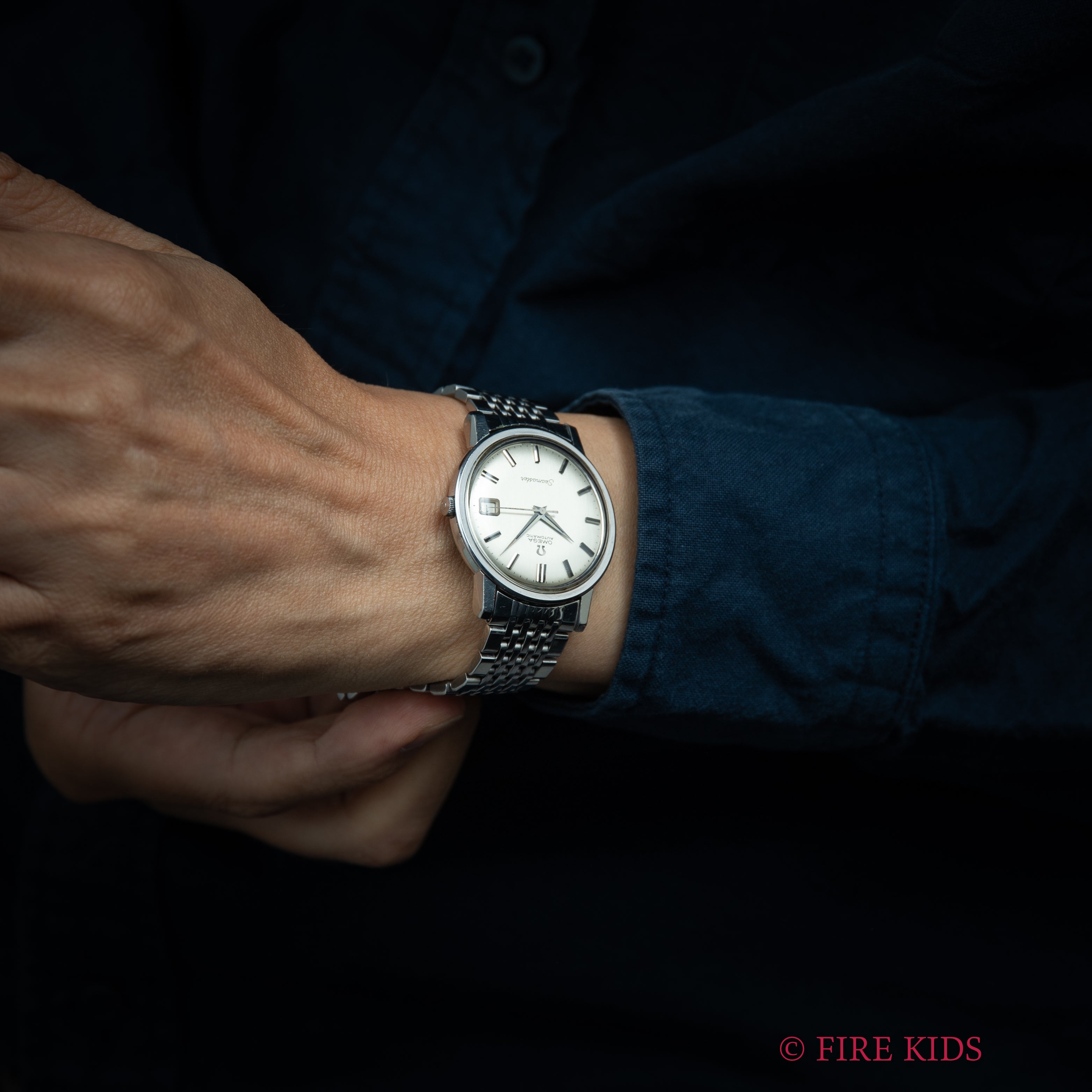 オメガ シーマスターオートマチック 1965年製 Cal.562 純正ブレス付き Ref.166.003