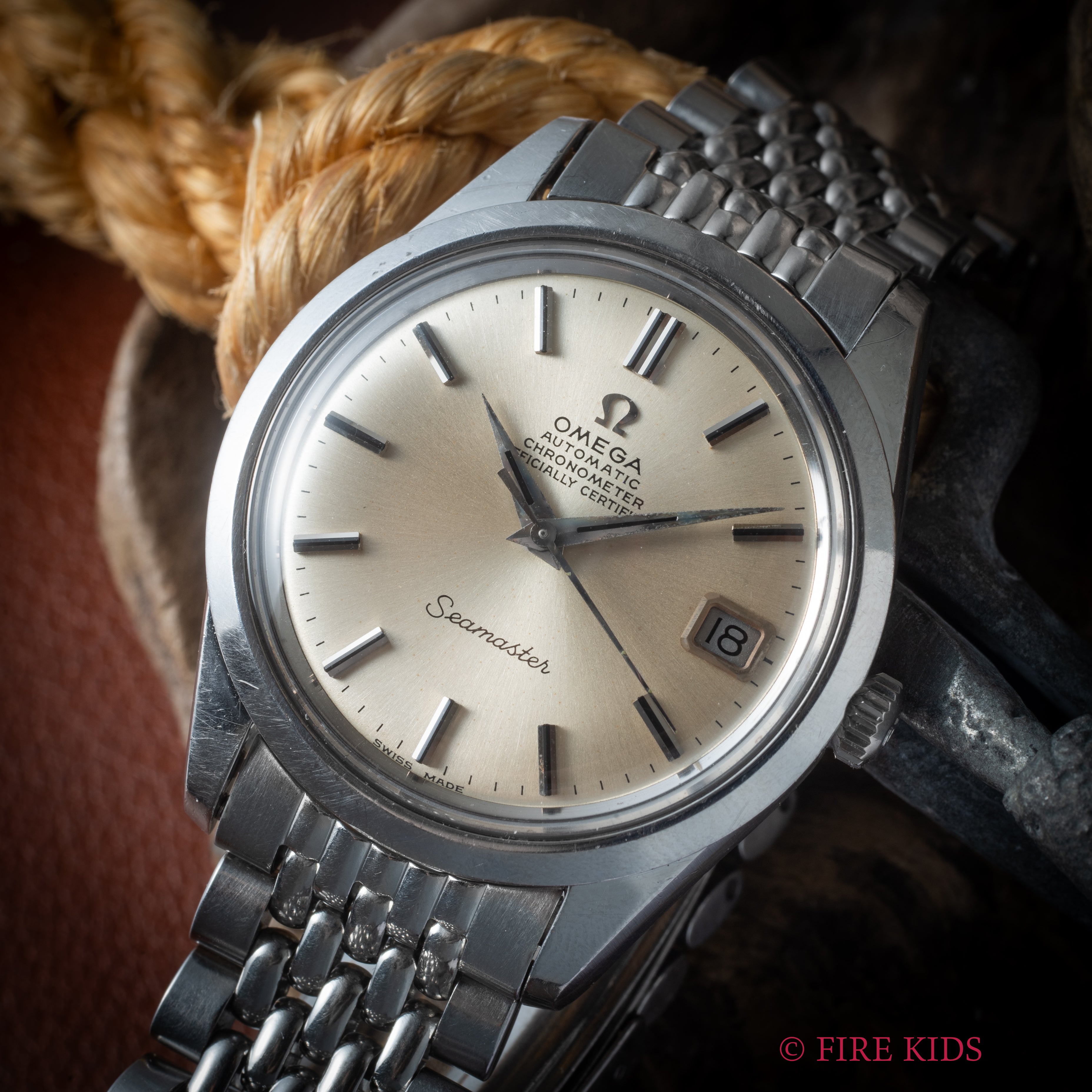 オメガ 1969年製 シーマスター クロノメーター 自動巻き Cal.564 純正ブレス付き