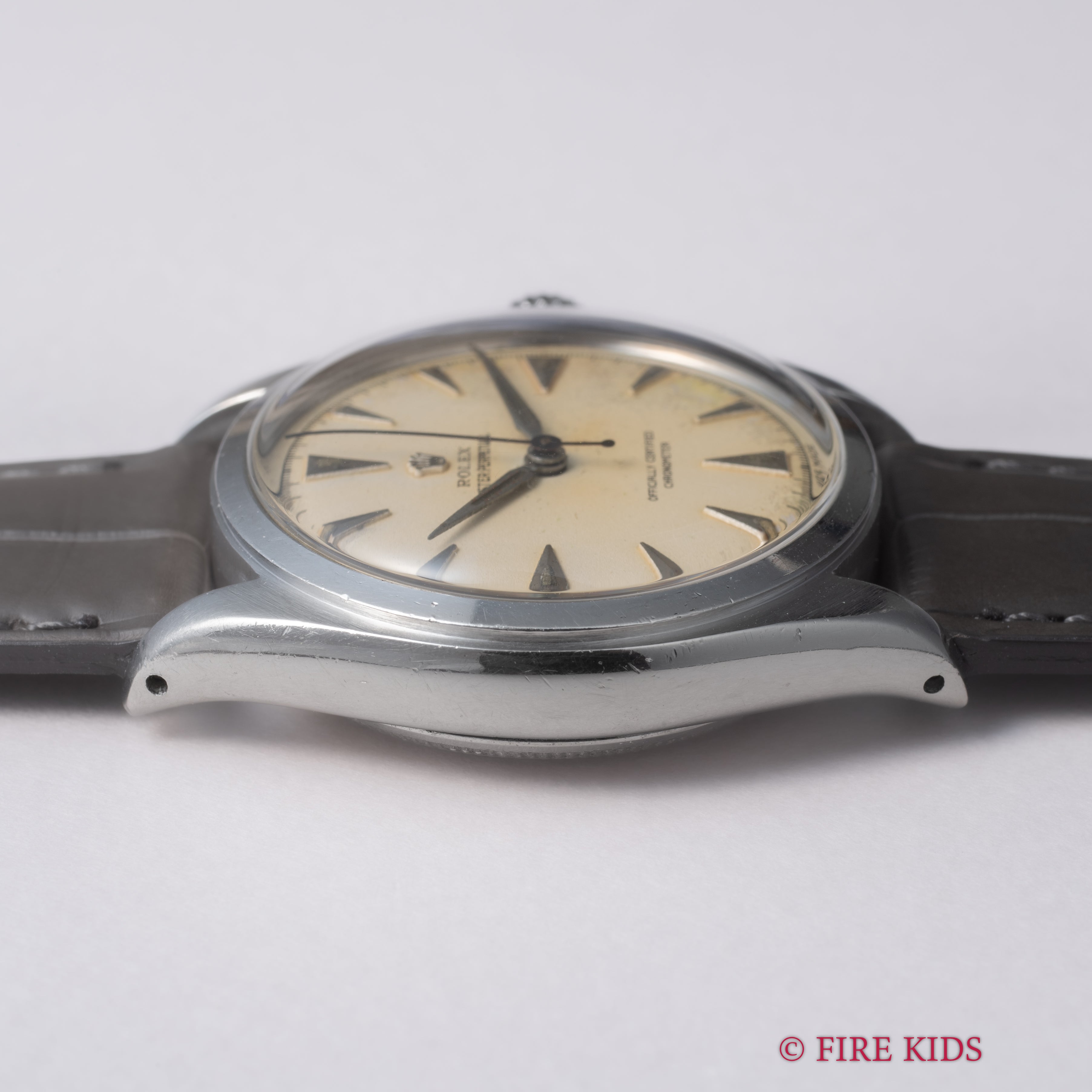 ロレックス セミバブルバック Ref.6084 1953年製 オイスターパーペチュアル 自動巻きスーパーオイスターリューズ