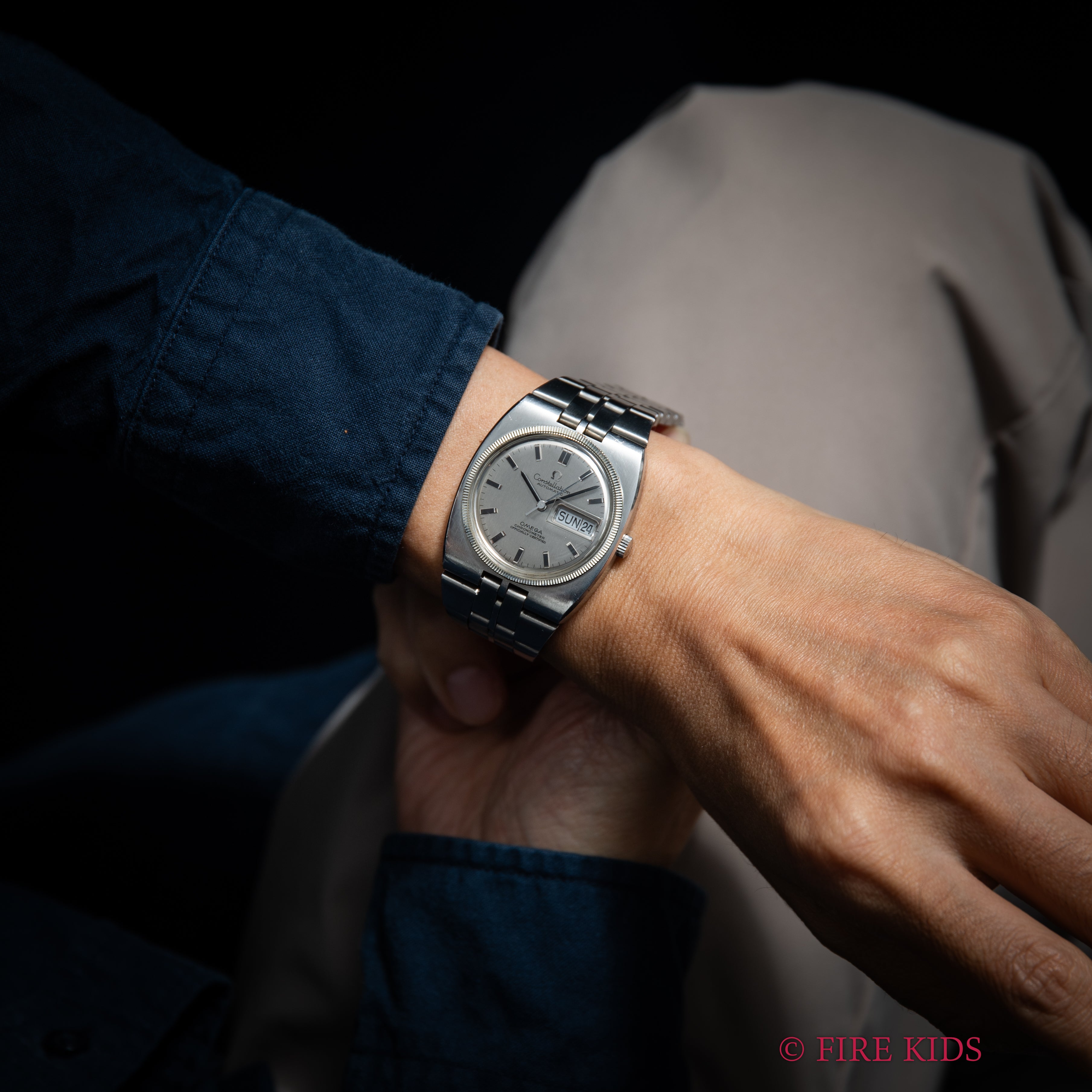 オメガ コンステレーション インテグレート 自動巻クロノメーター 1969年製 Ref.168.045 Cal.751